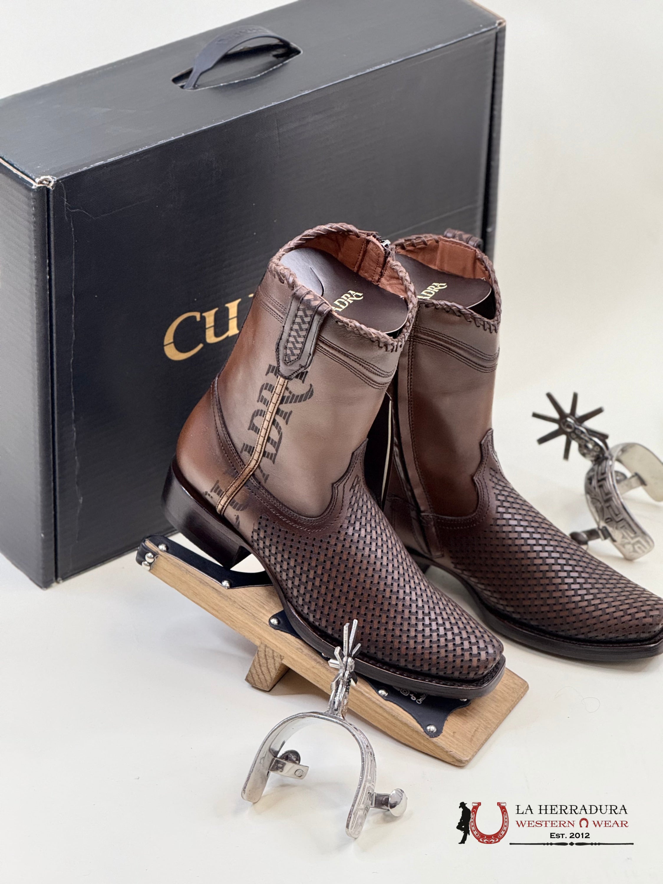 Cuadra Bota De Res Crust Denver Cafe Botas Hombres