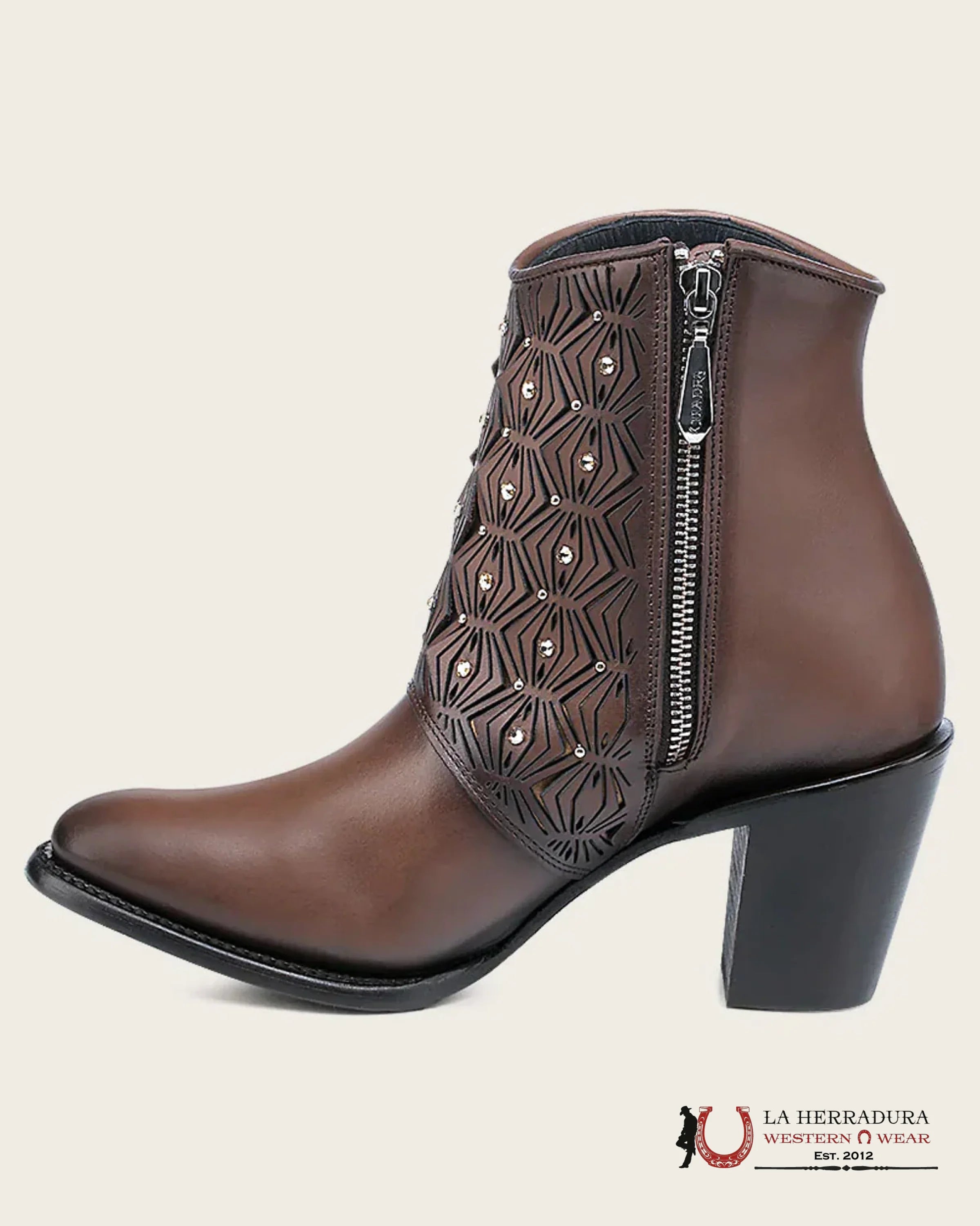 CUADRA BOTIN DE RES CRUST MIEL BOTAS MUJERES