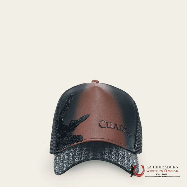 SOMBRERO CUADRA INSPIRACIÓN CAIMÁN MARRÓN CC121