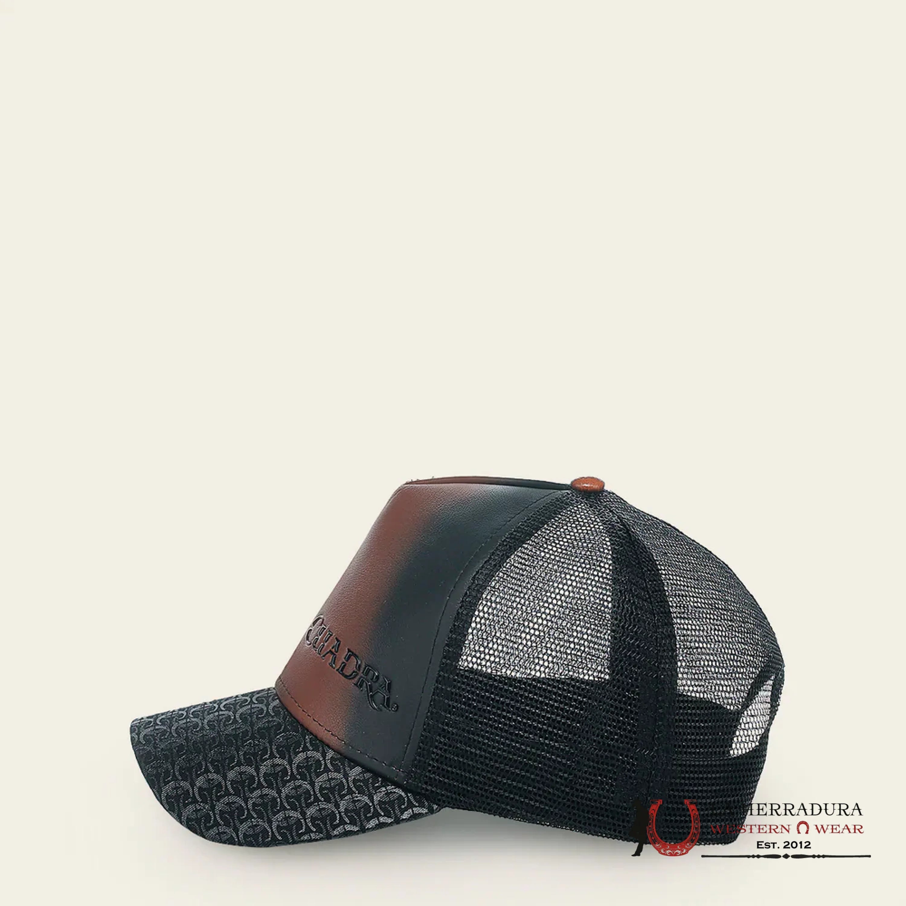 CUADRA BROWN ALLIGATOR INSPIRATION HAT CC121 CAPS MENS GORRAS HOMBRES