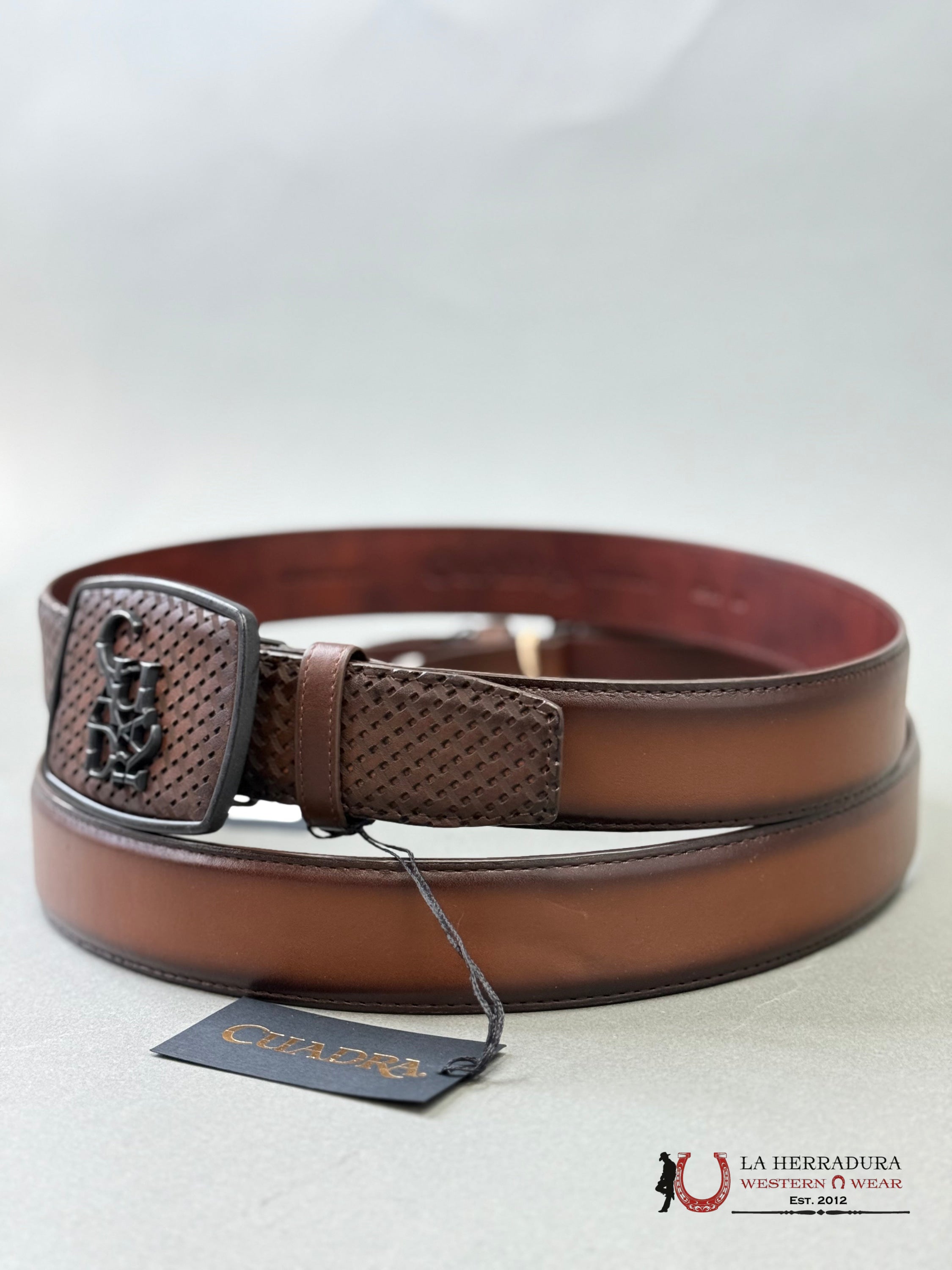 CUADRA Cinto De Res Crust Maple Laser CINTURONES HOMBRES