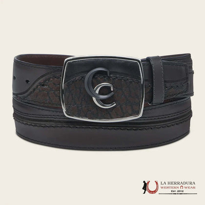 CUADRA Cinto De Res Toro Cuello Café BC405