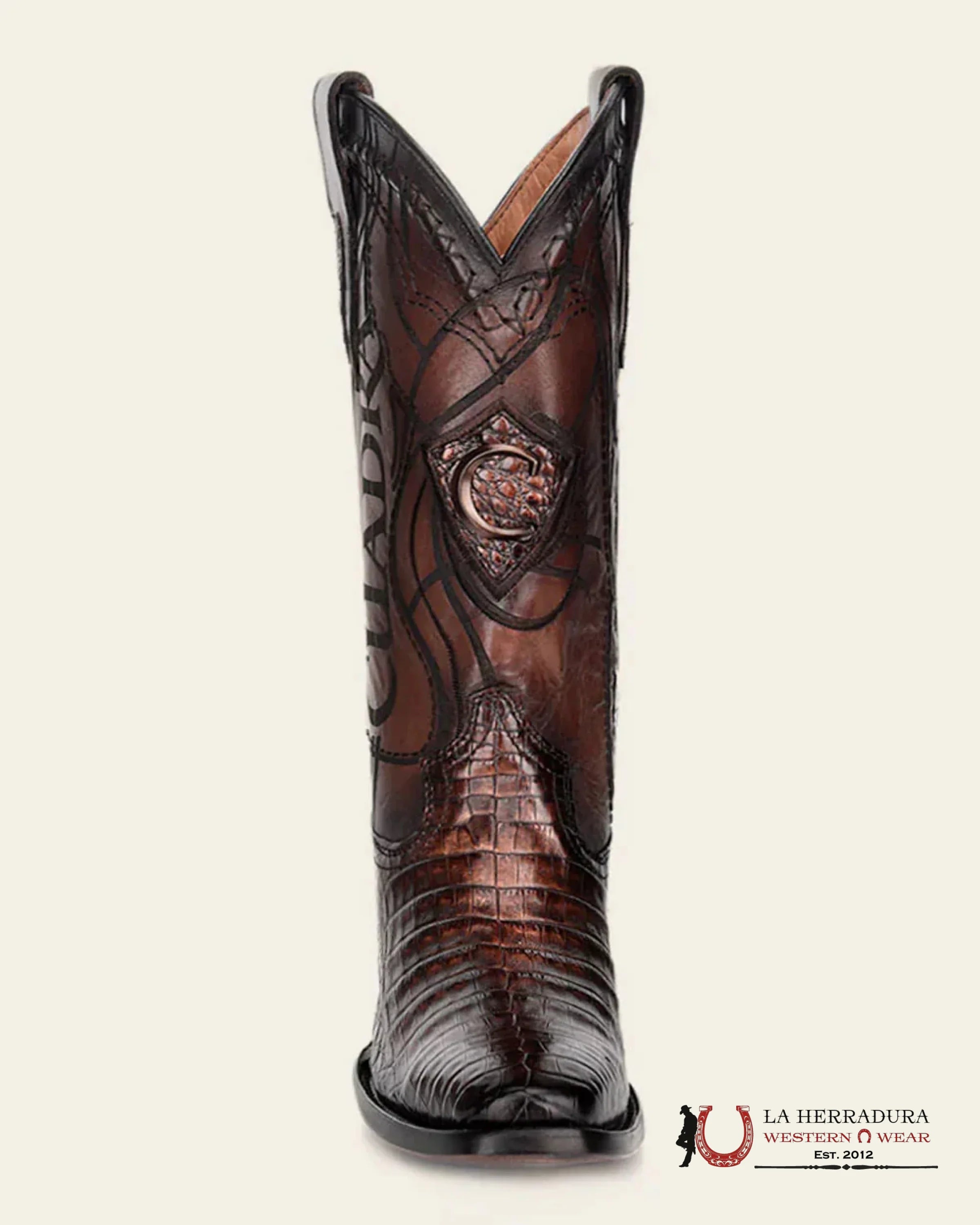 CUADRA BOOT FUSCUS BELLY PARIS BROWN FRENCH TOE CU376 BOTAS HOMBRES