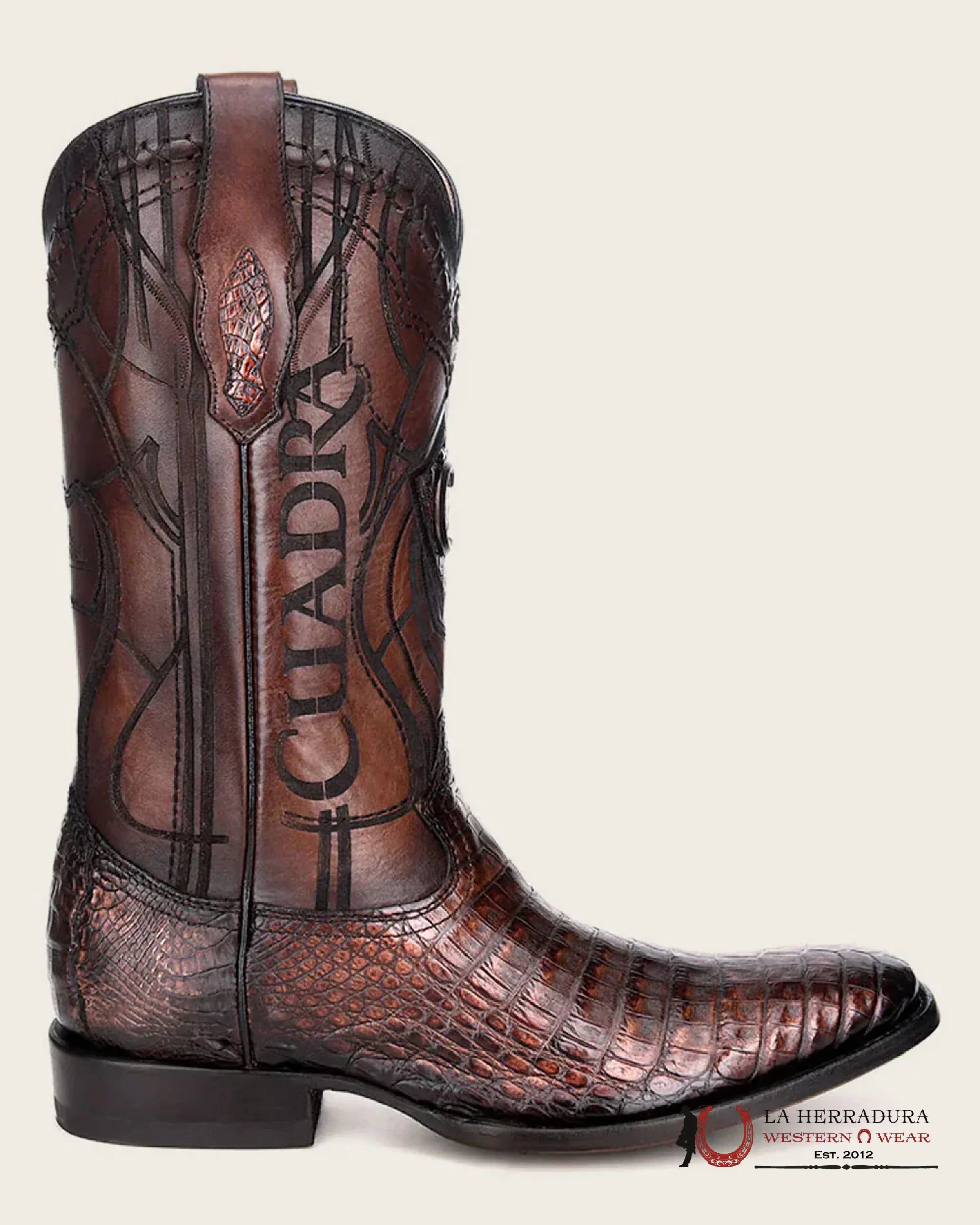 CUADRA BOOT FUSCUS BELLY PARIS BROWN FRENCH TOE CU376 BOTAS HOMBRES