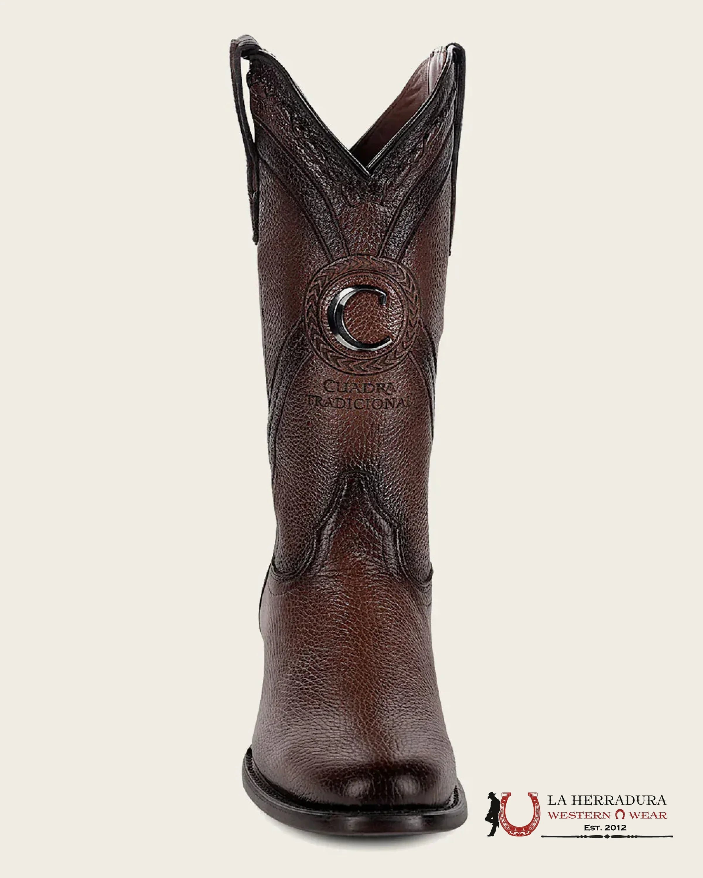 CUADRA OVAL BOTA DE VENADO VARYO MIEL BOTAS HOMBRES