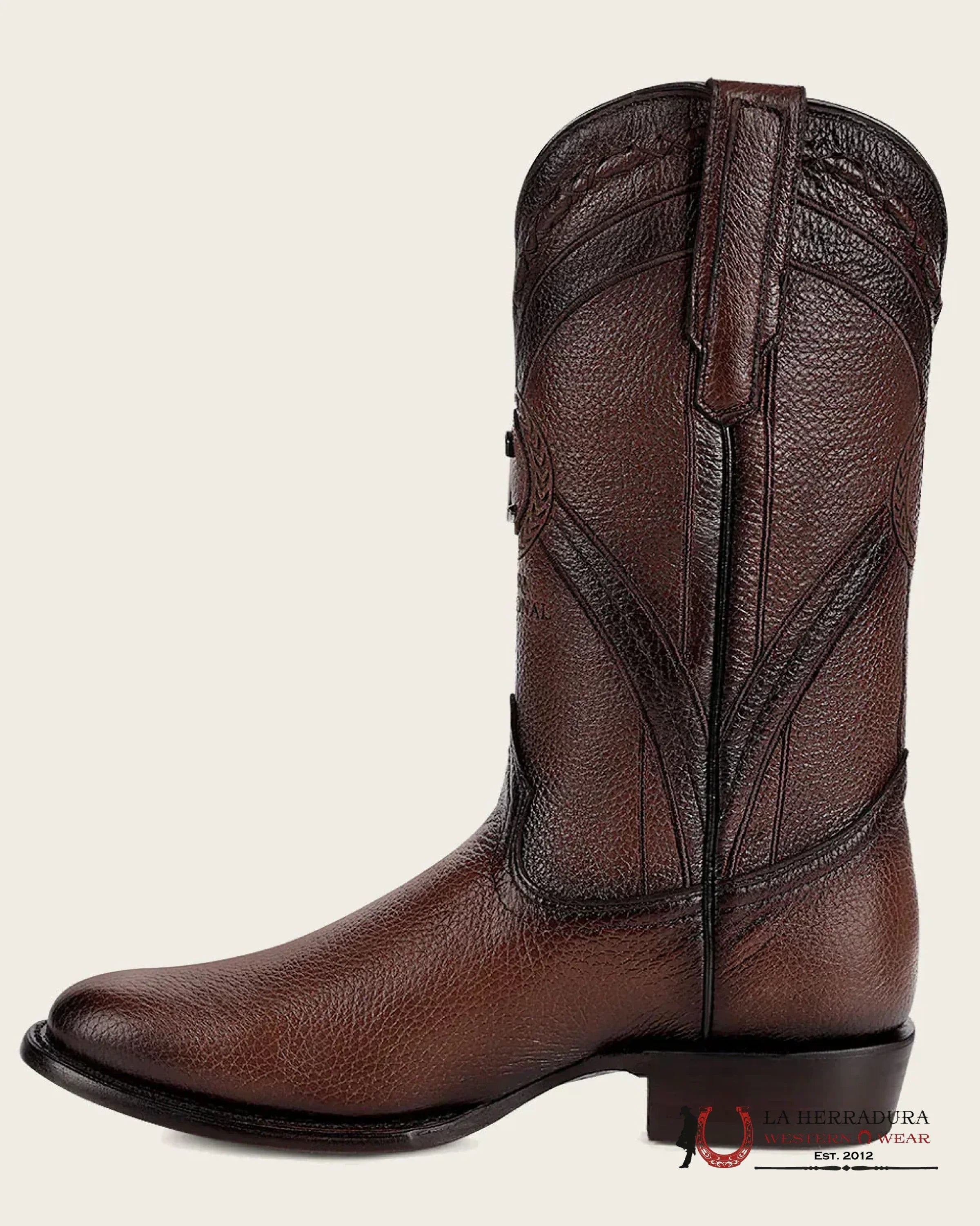 CUADRA OVAL BOTA DE VENADO VARYO MIEL BOTAS HOMBRES