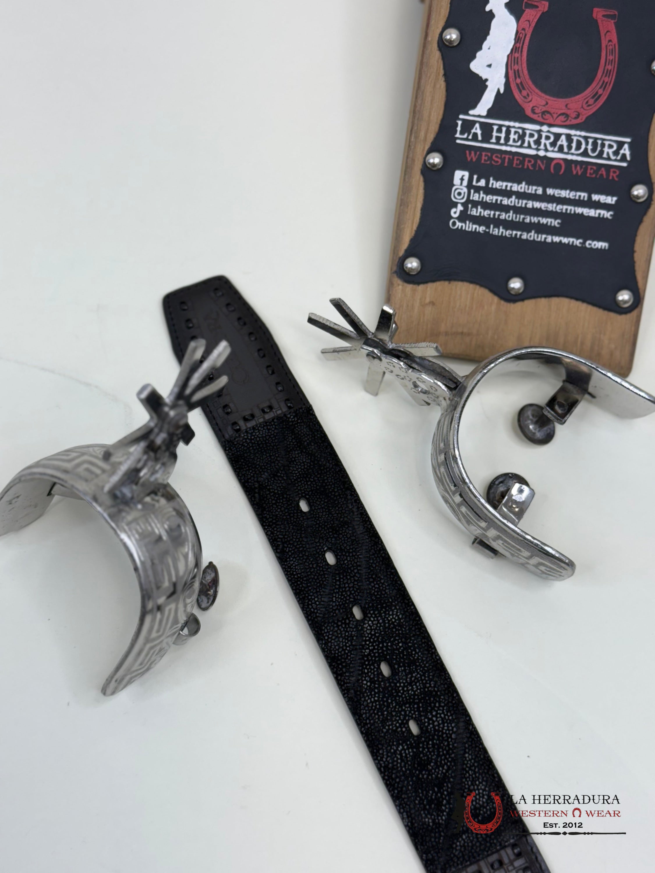 Cuadra Elefante Laser/Wov Black Belt Cinturones Hombres