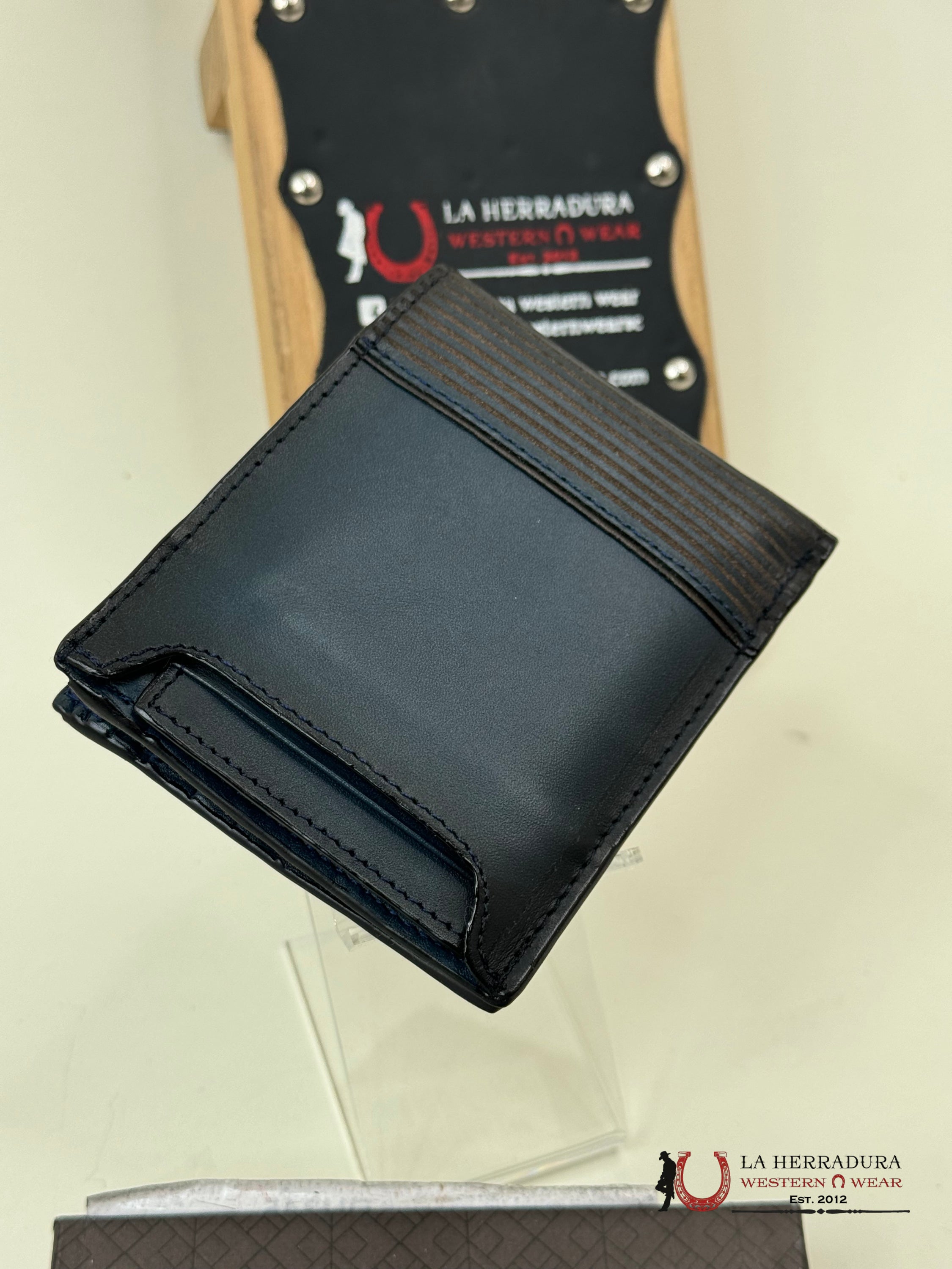 Cuadra Exotic Elephant Black Wallet Accesorios