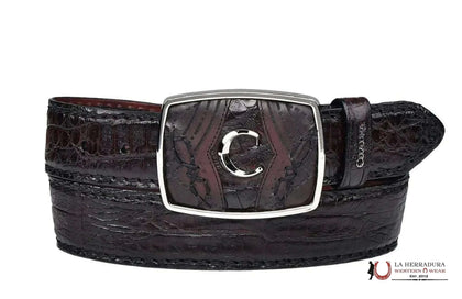 CUADRA FUSCUS LOMO BELLY COMPLETE BLACK CHERRY BELT BC344