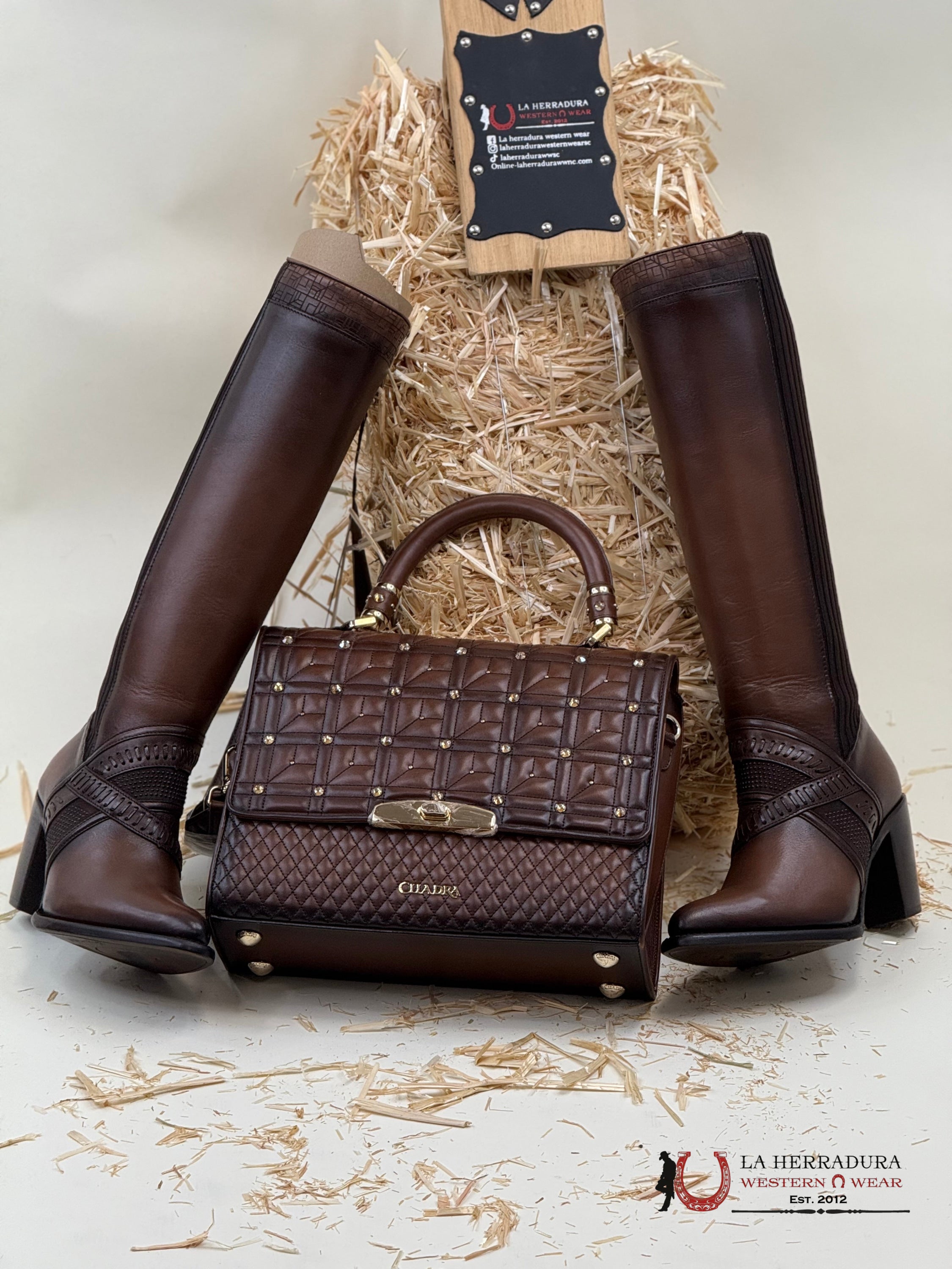 Cuadra Honey Hand Bag Res Azteca Miel Crystals Ropa Mujeres