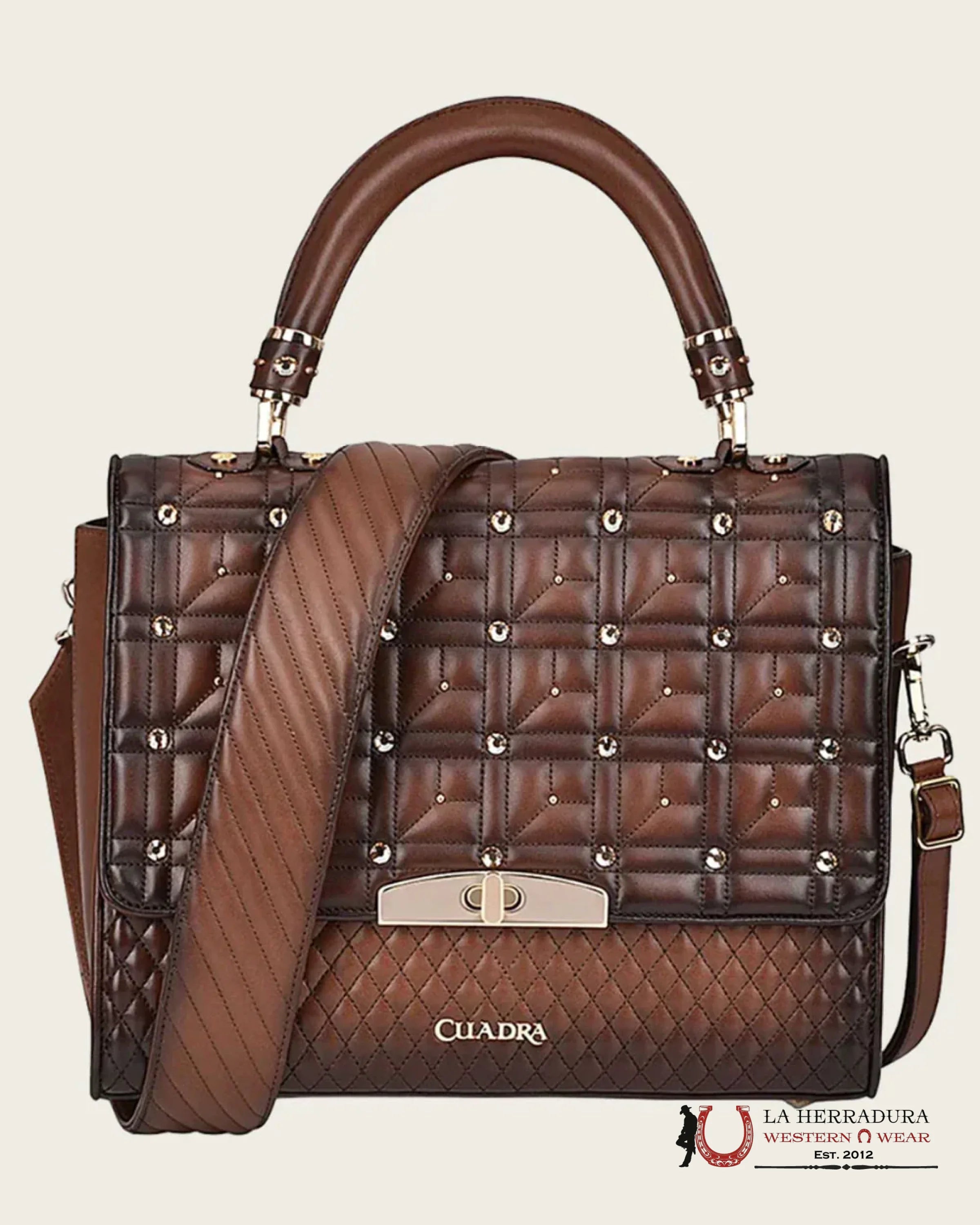 Cuadra Honey Hand Bag Res Azteca Miel Crystals Ropa Mujeres