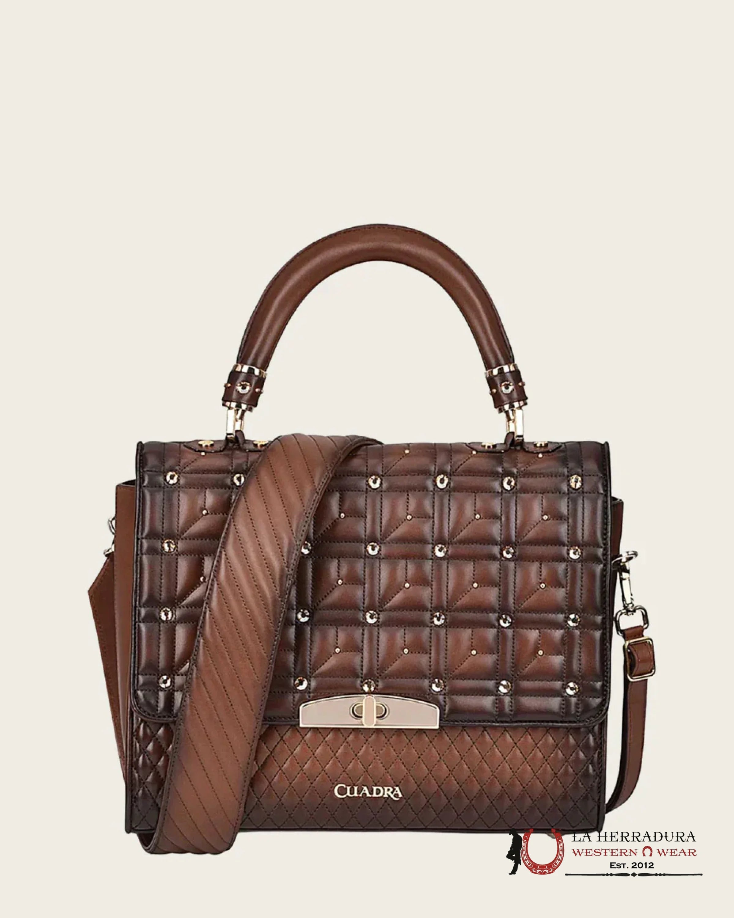 Cuadra Honey Hand Bag Res Azteca Miel Crystals Ropa Mujeres