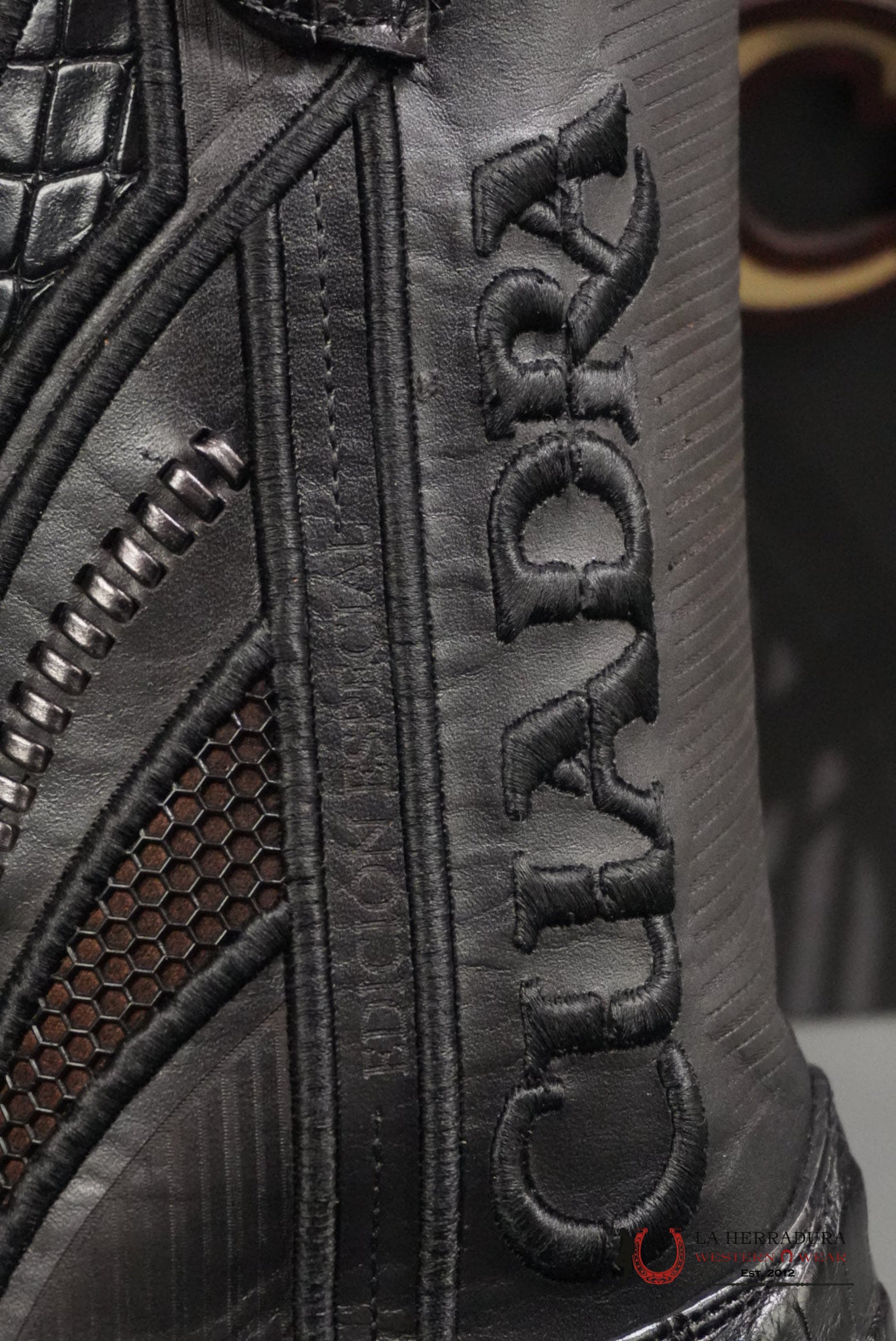 CUADRA IMPERIO BOOTS ALIGATOR/CAIMAN LIMITED EDITION BLACK SQUARE TOE (EE) BOTAS HOMBRES