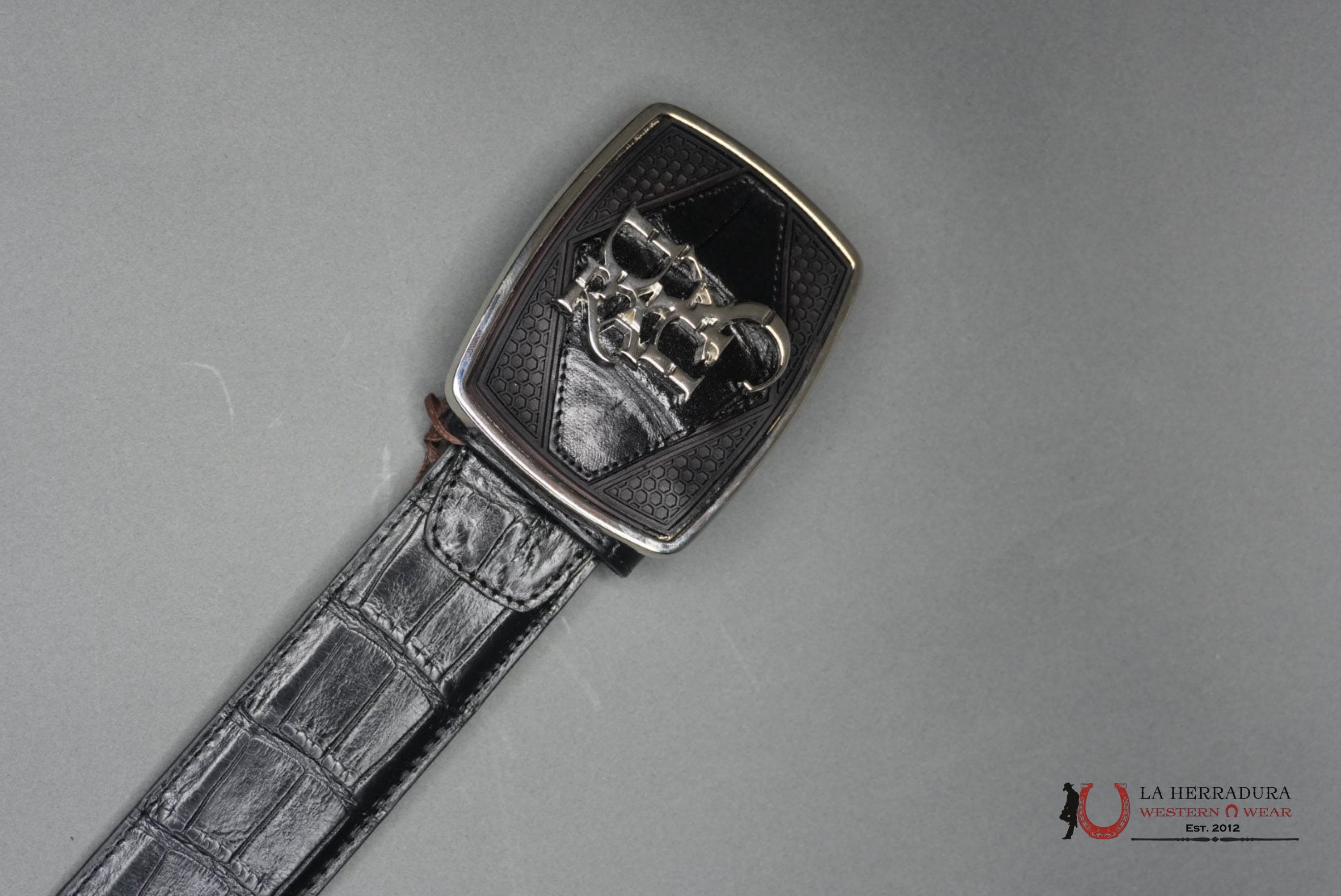 CUADRA IMPERIO BOOTS ALIGATOR/CAIMAN LIMITED EDITION BLACK SQUARE TOE (EE) BOTAS HOMBRES