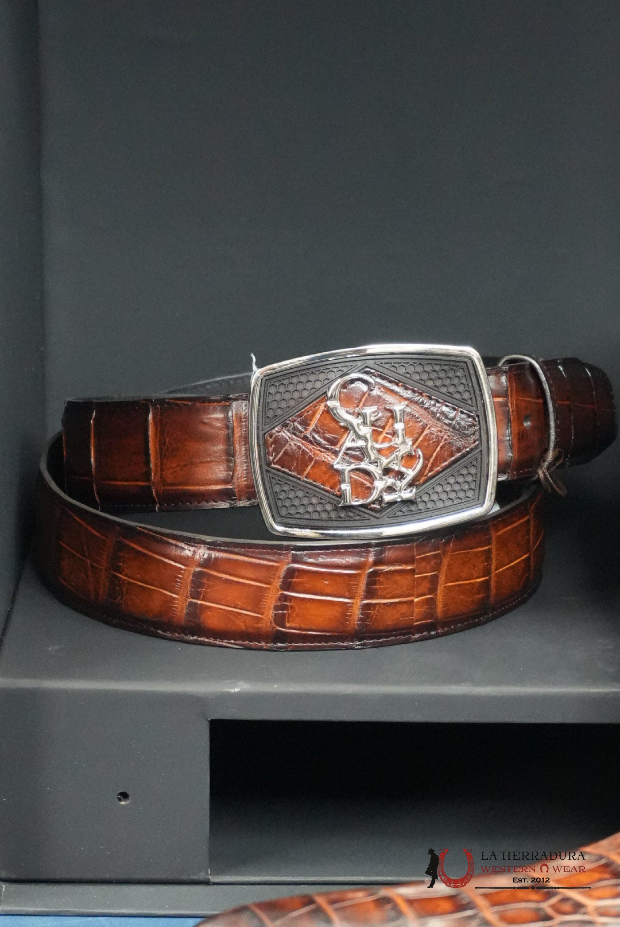 CUADRA IMPERIO BOOTS ALLIGATOR LIMITED EDTION BROOKLYN SAND SQUARE TOE BOTAS HOMBRES