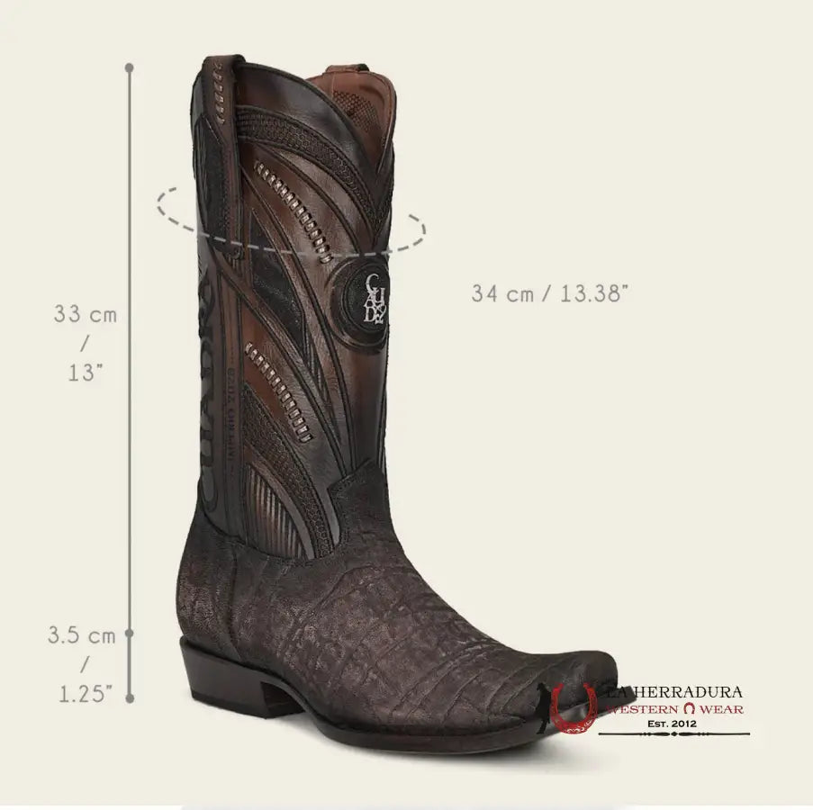 Cuadra Imperio Boots Elephant Limited Edition Brown Narrow Botas Hombres