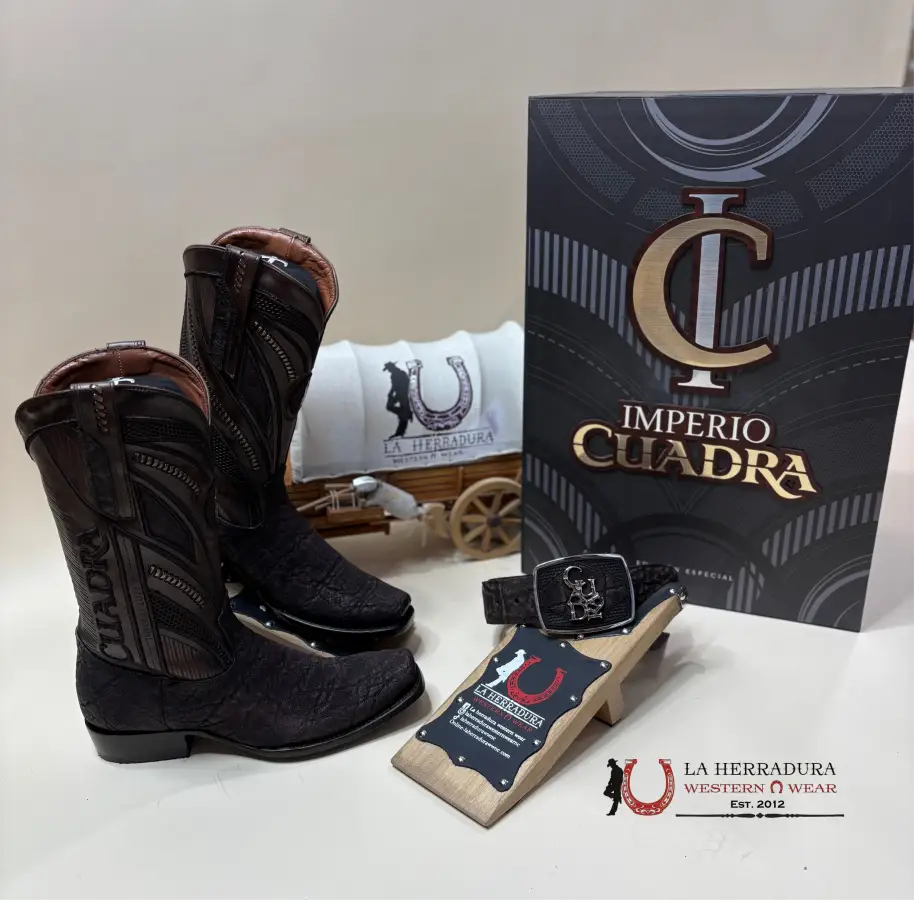 Cuadra Imperio Boots Elephant Limited Edition Brown Narrow Botas Hombres