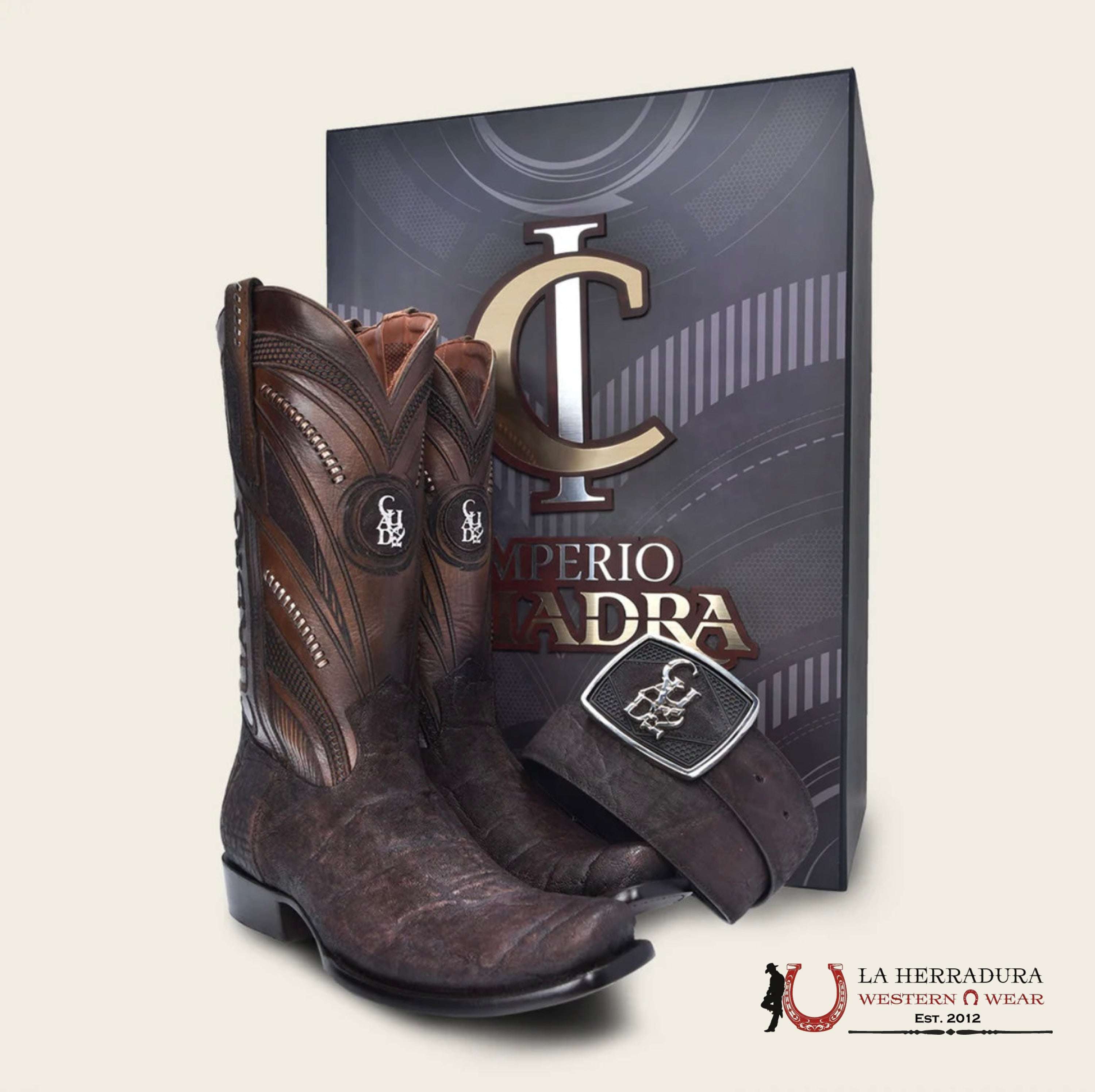 CUADRA IMPERIO BOOTS ELEPHANT LIMITED EDITION BROWN NARROW CU740