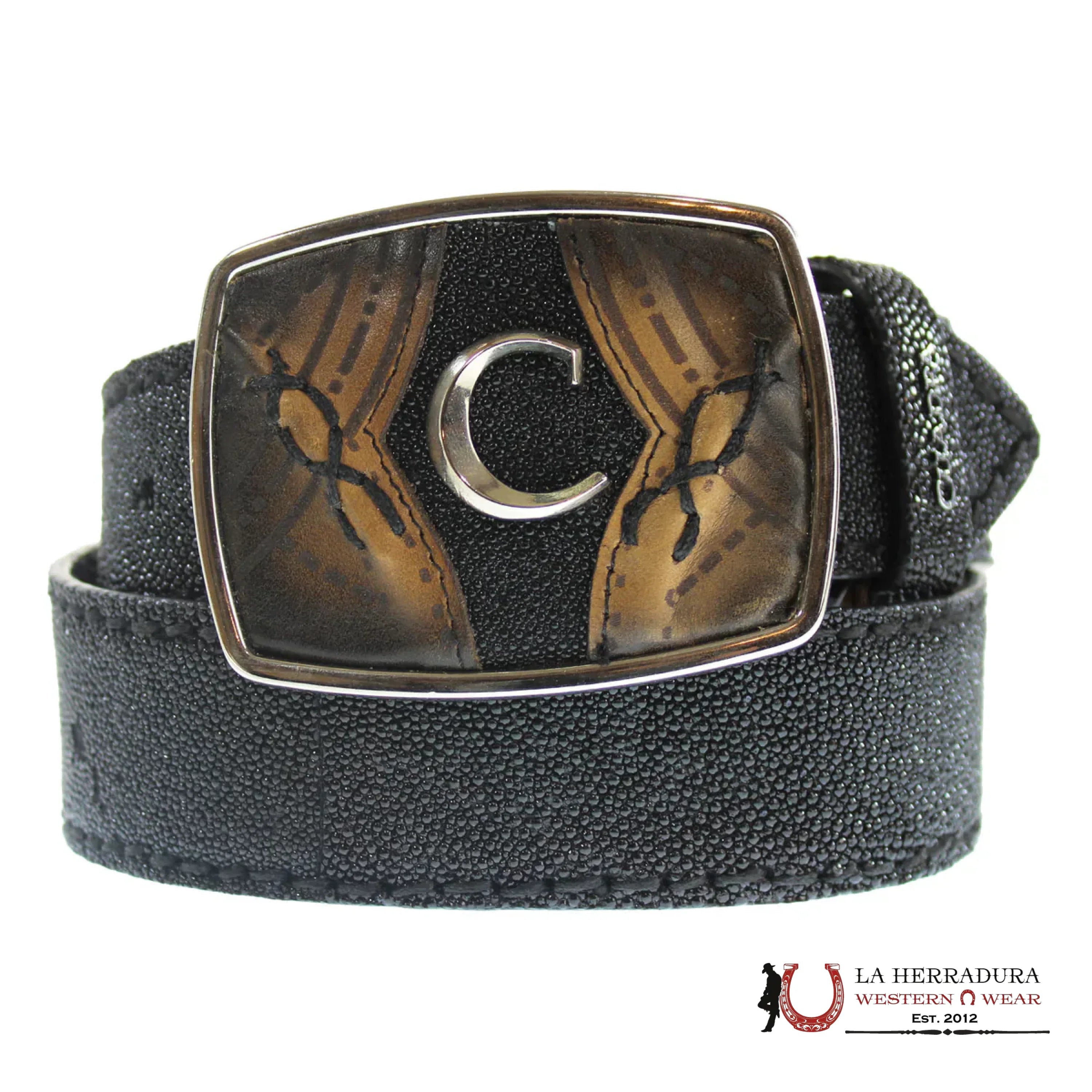 CUADRA MANTARRAYA BLACK BELT CINTURONES HOMBRES