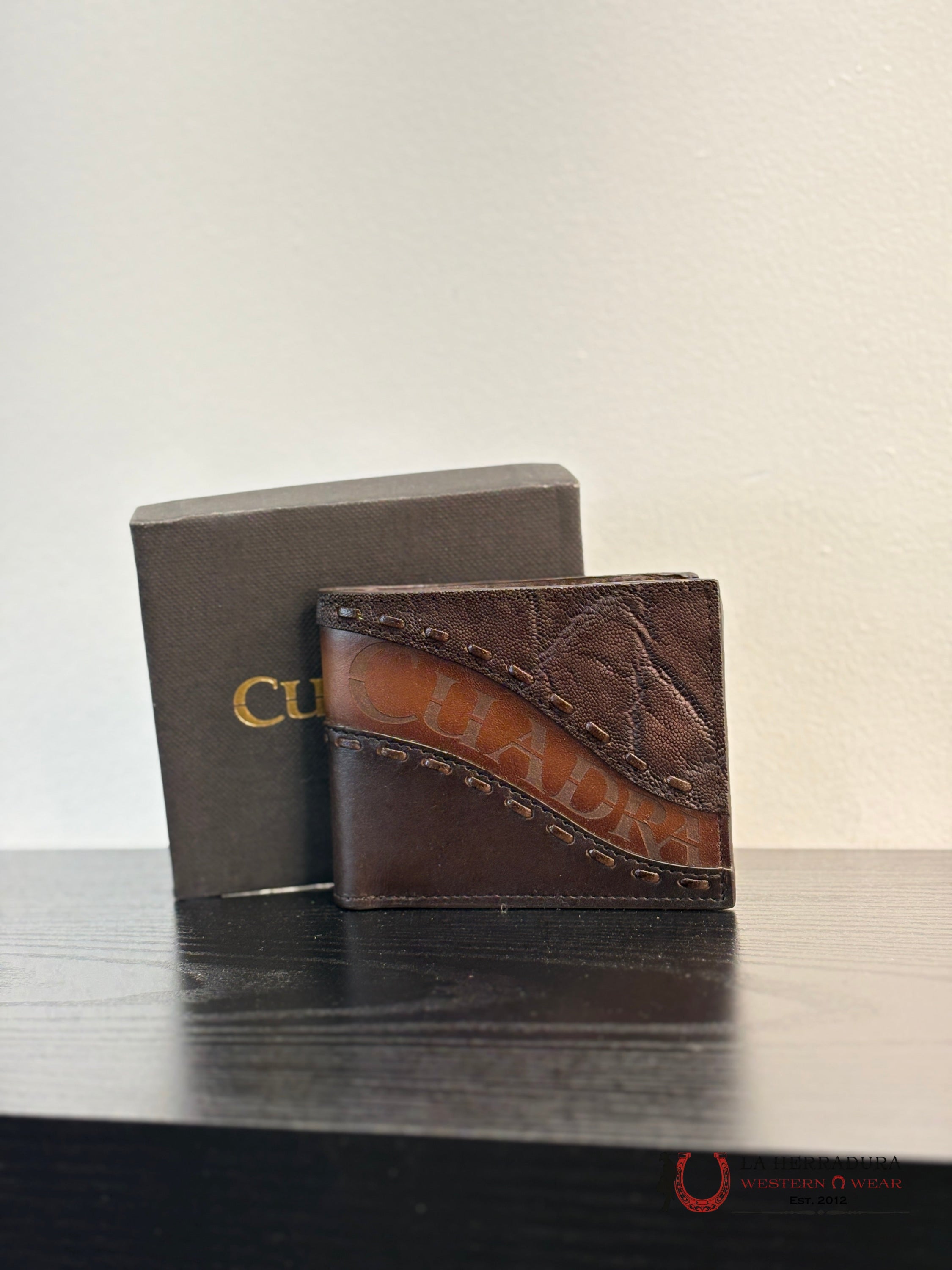 CUADRA MENS ELEFANTE CAFE WALLET- DU615 ACCESORIOS