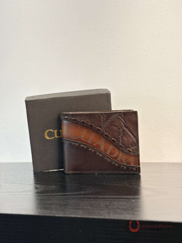 Cartera CUADRA para hombre ELEFANTE CAFÉ - DU615