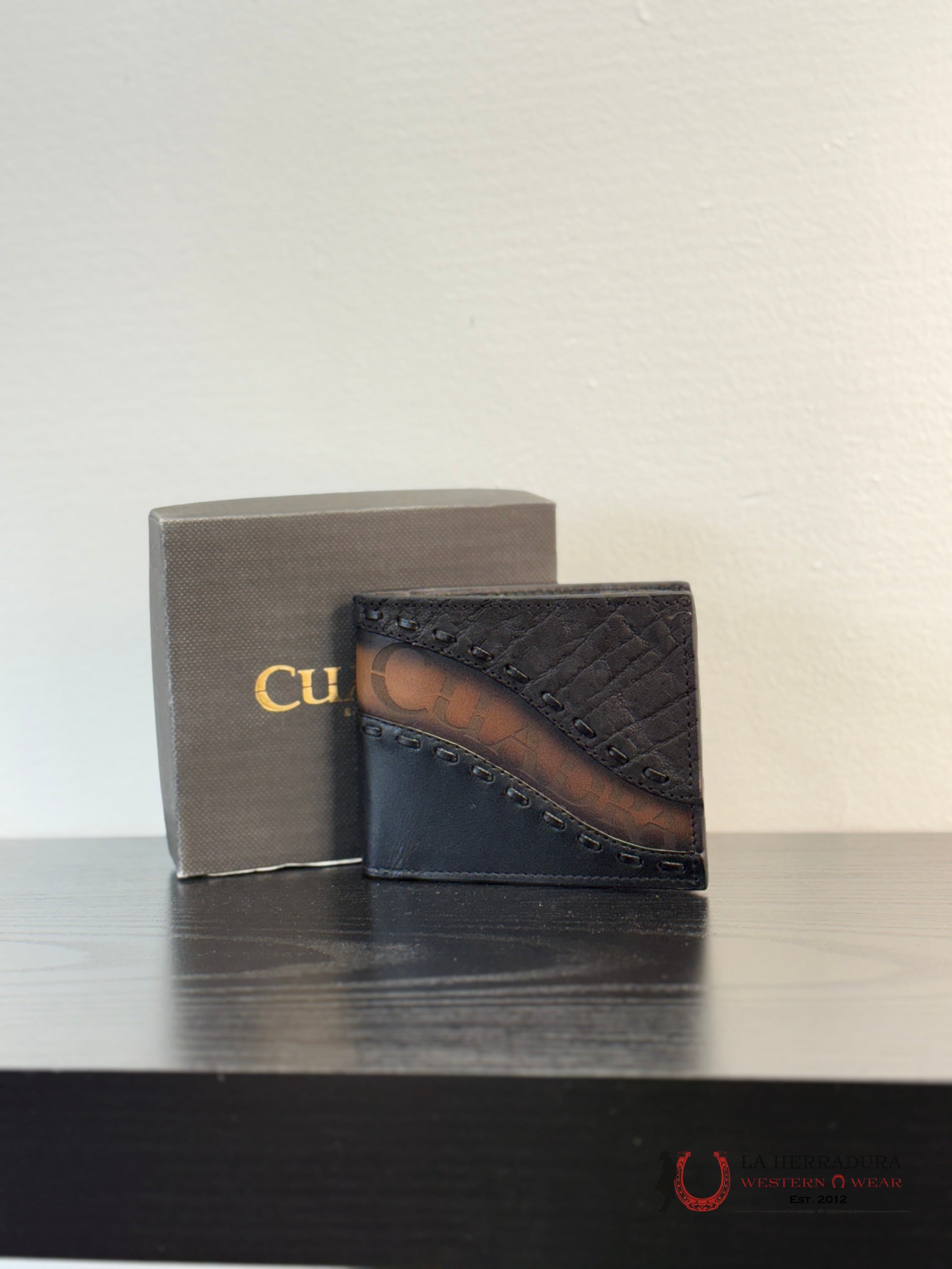 CUADRA MENS ELEFANTE NEGRO WALLET- DU616 ACCESORIOS