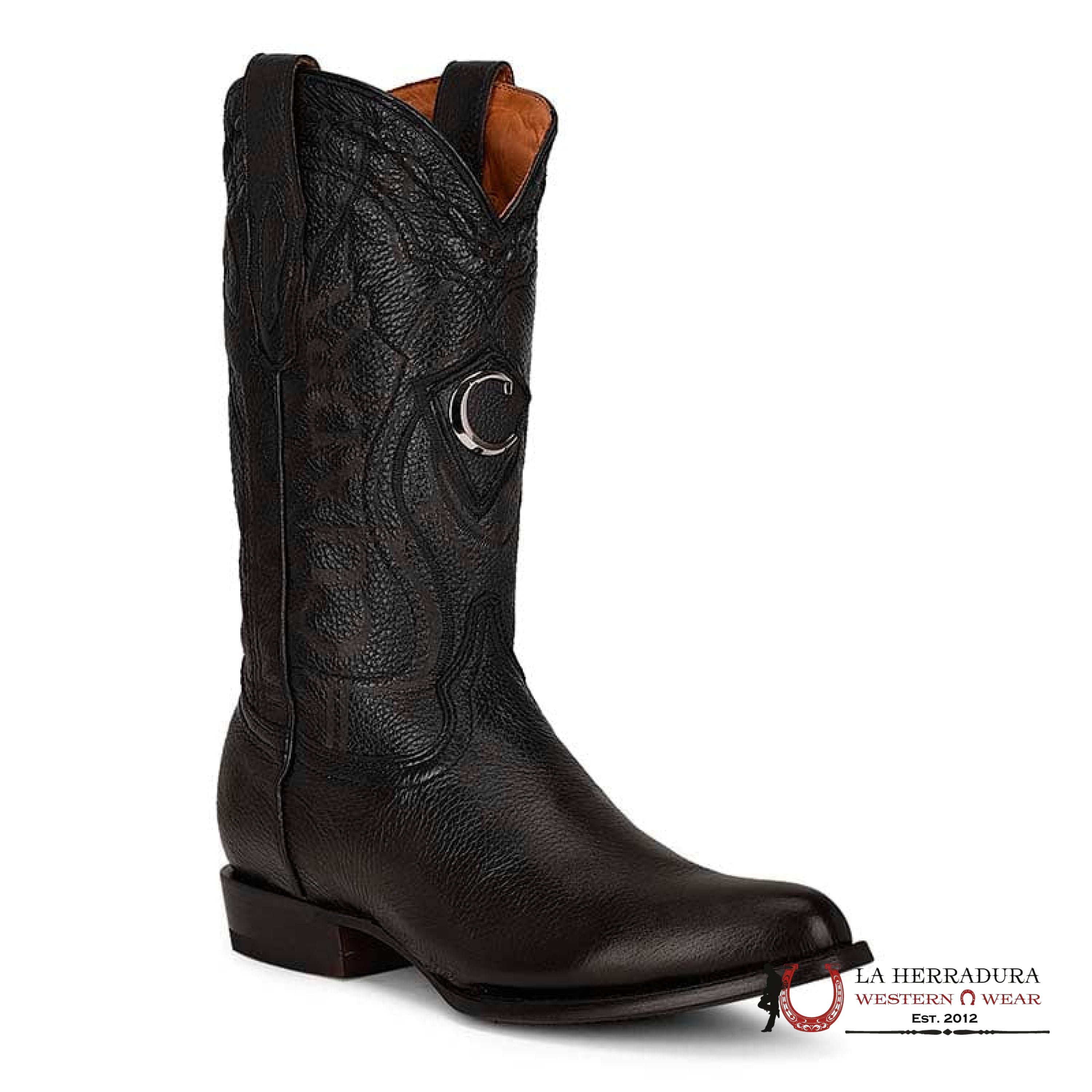CUADRA OVAL VENADO NEGRO- CU682 BOTAS HOMBRES