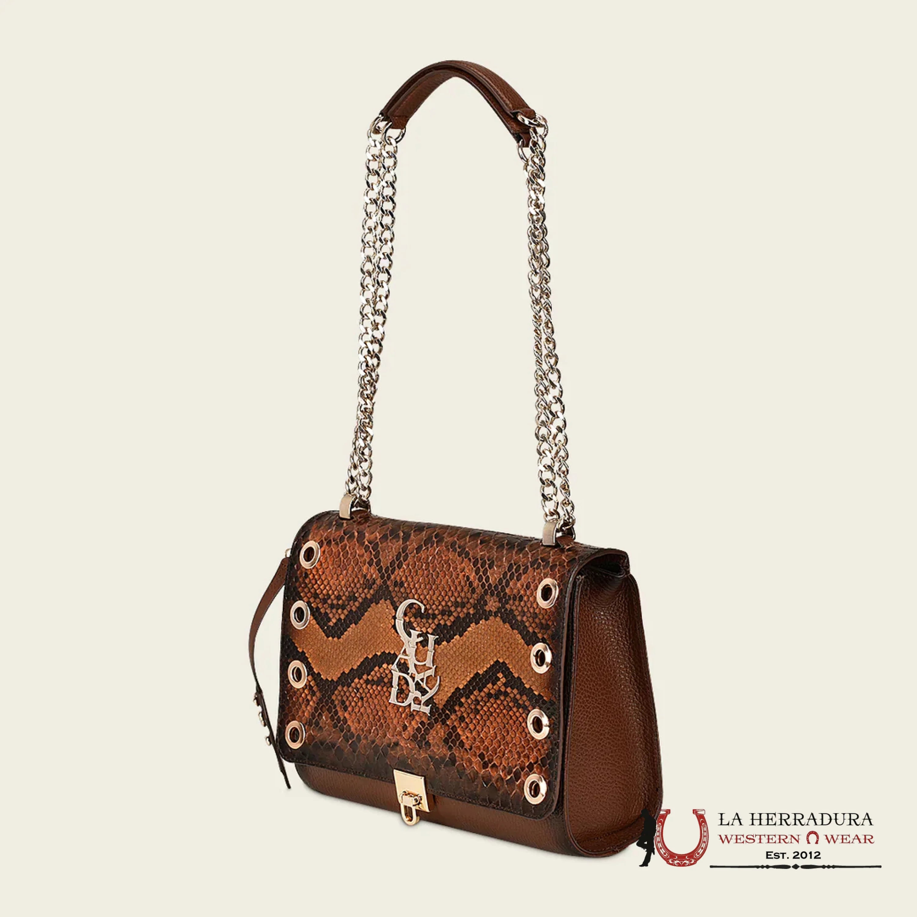 Cuadra Piton Belly Monaco Miel Cross Body Ropa Mujeres