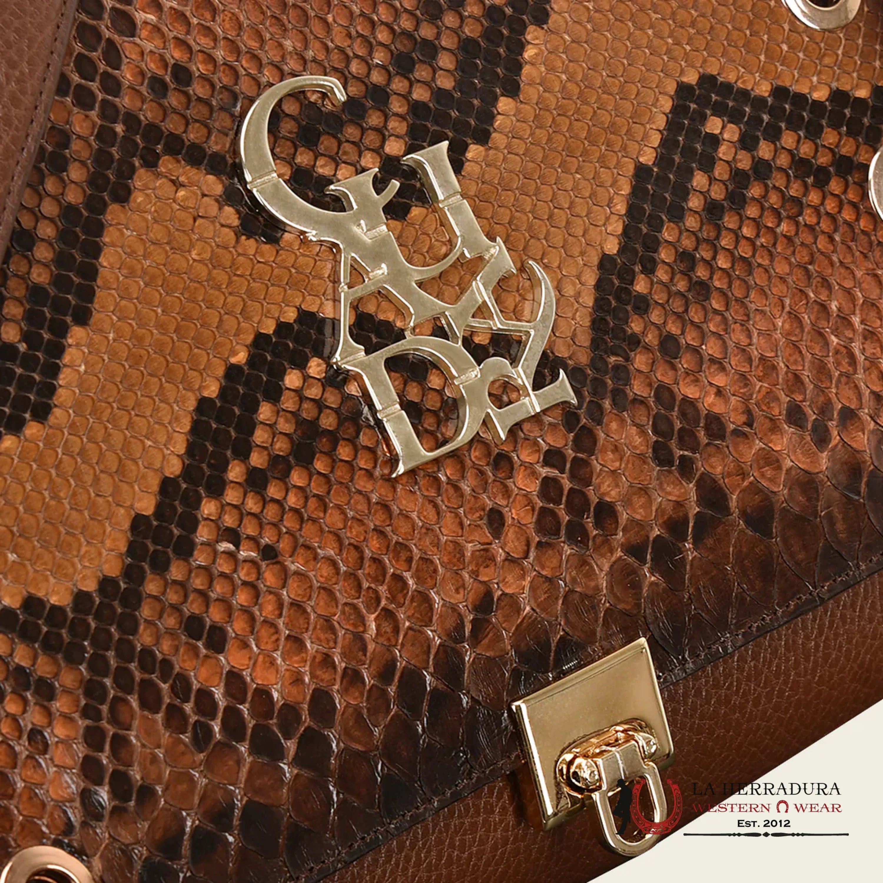 Cuadra Piton Belly Monaco Miel Cross Body Ropa Mujeres