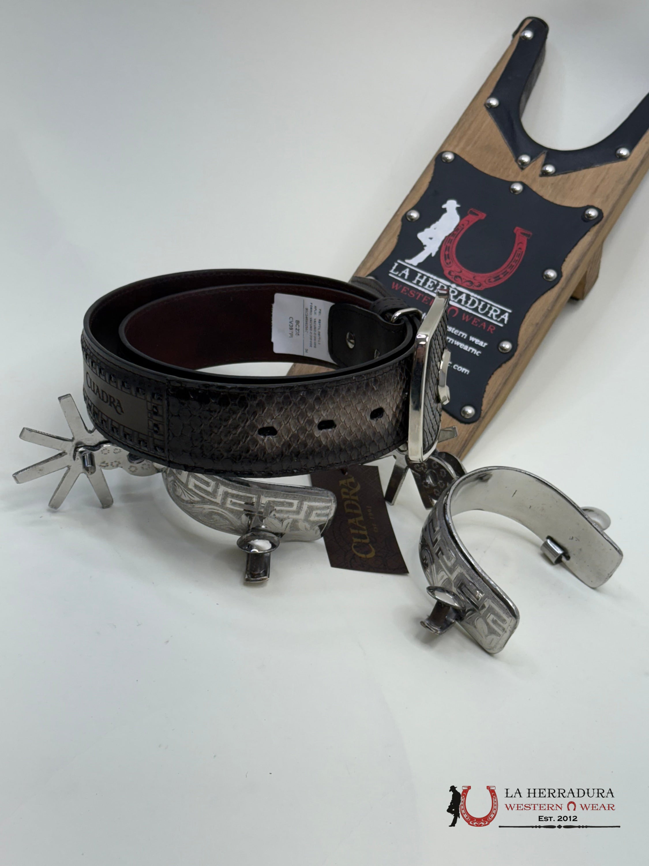 Cuadra Piton Belly Verona Belt Cinturones Hombres