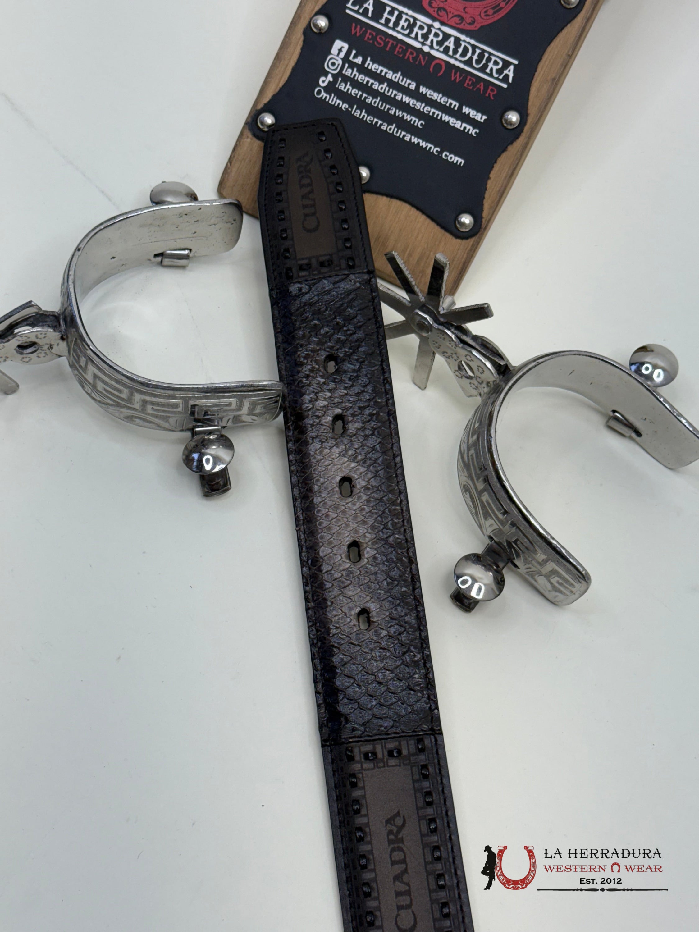 Cuadra Piton Belly Verona Belt Cinturones Hombres
