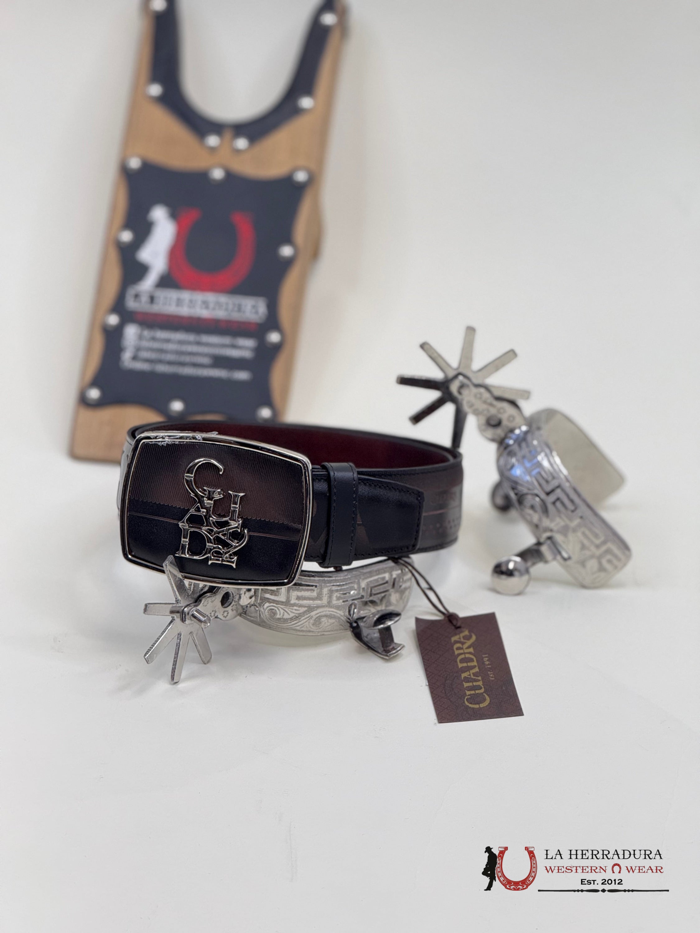 Cuadra Res Anna Gris Belt Cinturones Hombres