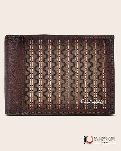 CUADRA RES CRUST GRIS-GREY WALLET DU614