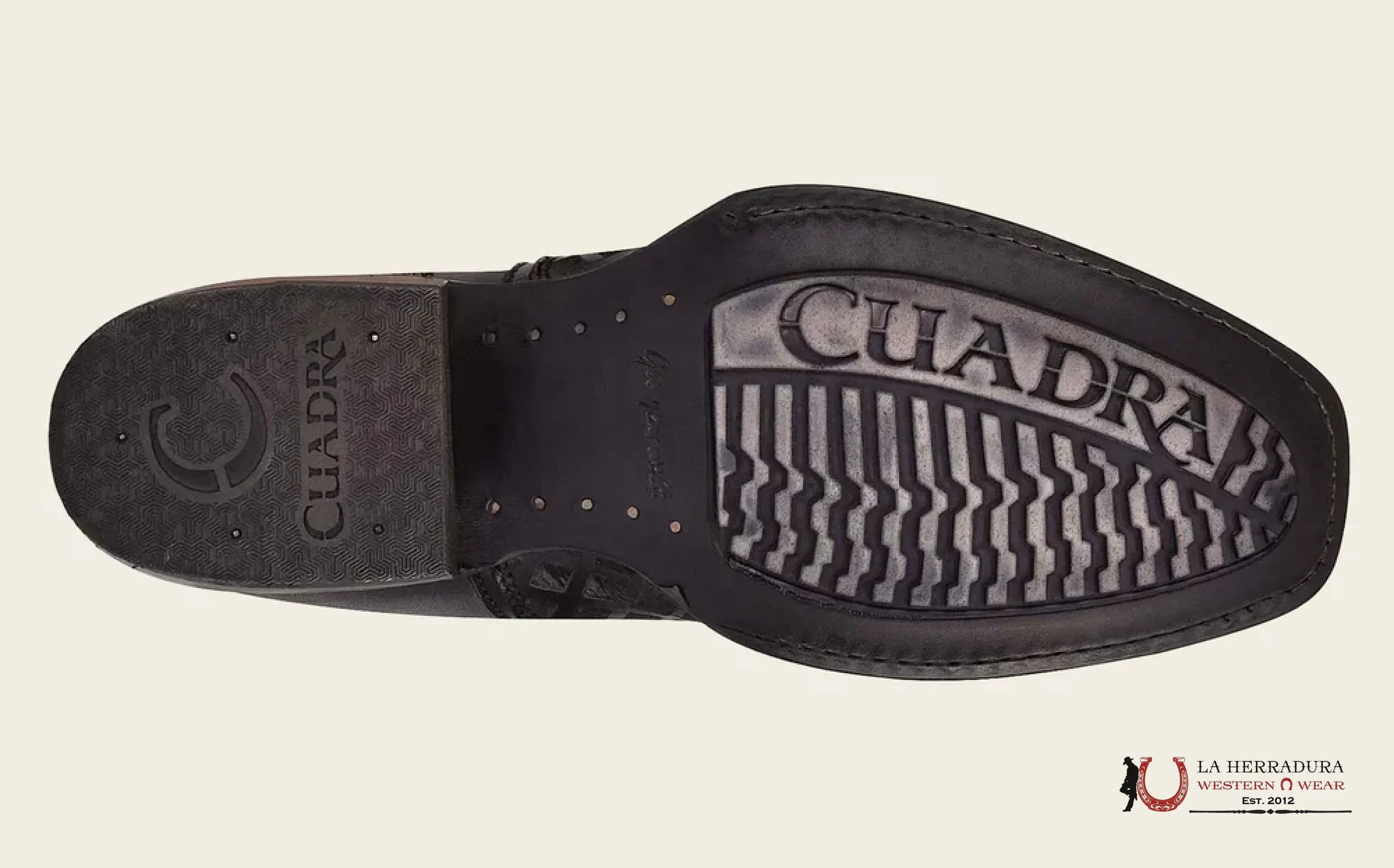 CUADRA SHORT BOOT DE RES SILLERO OVER LIGHT NEGRO NARROW SQUARE TOE CU498 BOTAS HOMBRES