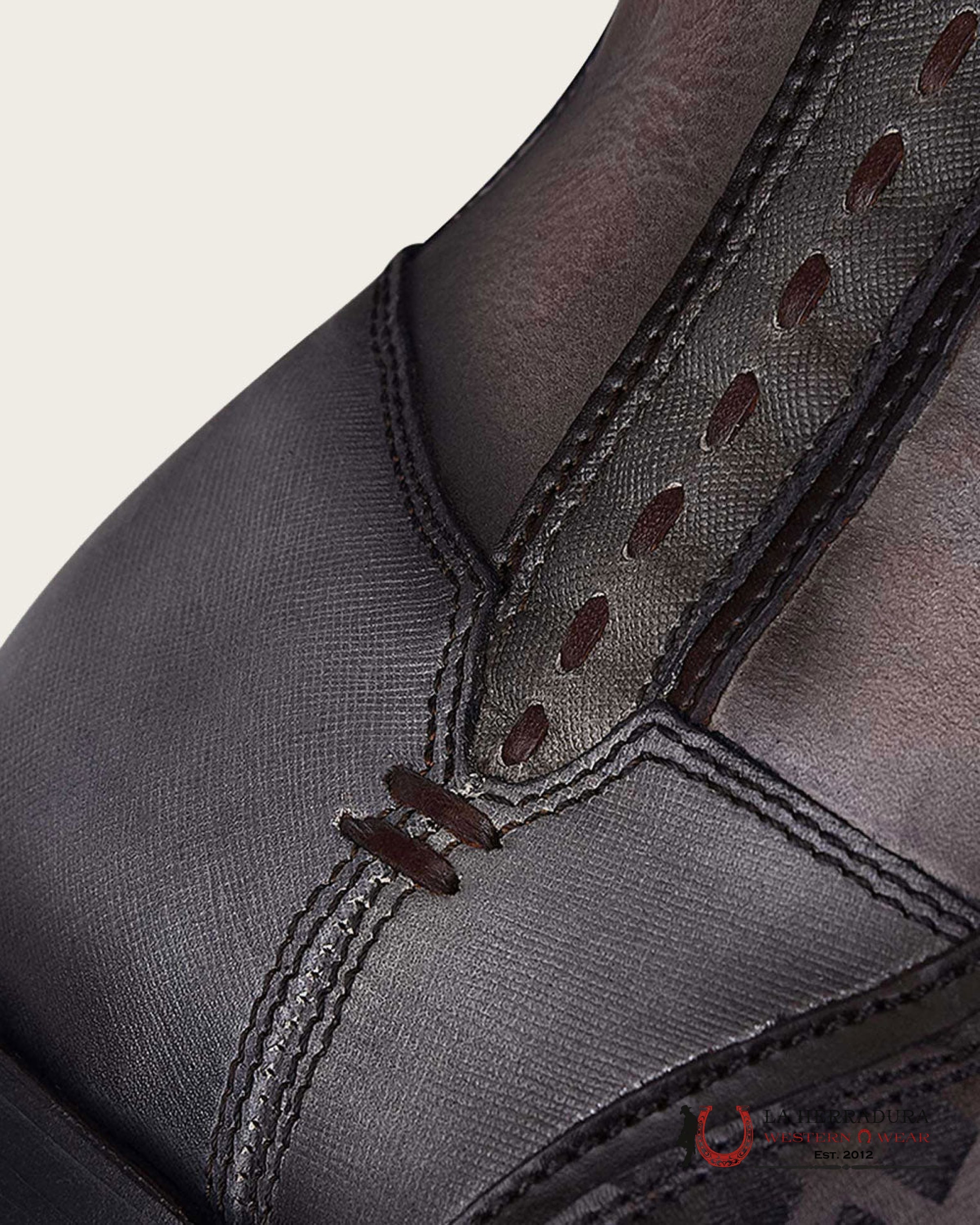 CUADRA SHORT BOOT DE RES SILLERO OVER LIGHT NEGRO NARROW SQUARE TOE CU498 BOTAS HOMBRES