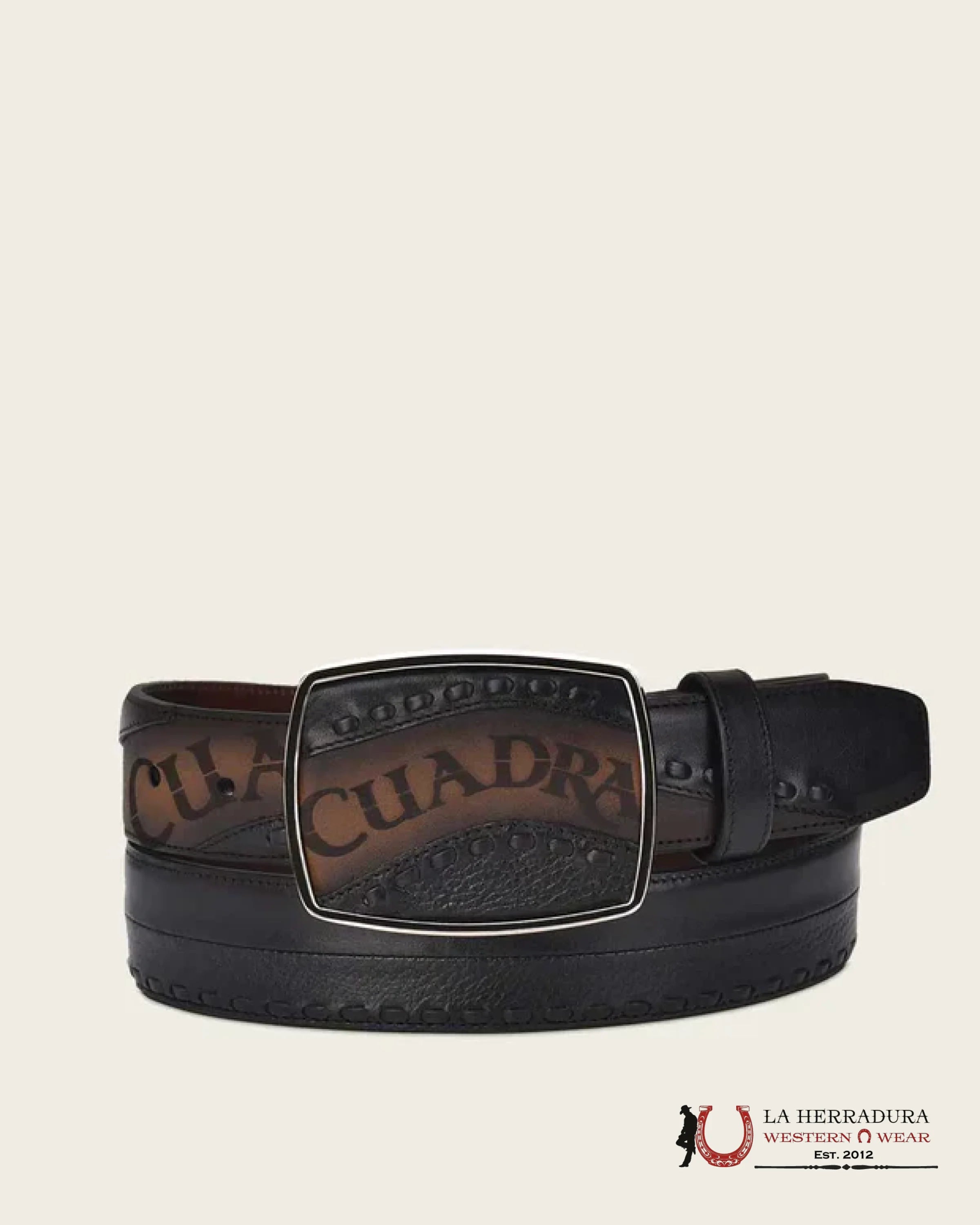 CUADRA VACUNO COWHIDE BC244 CINTURONES HOMBRES