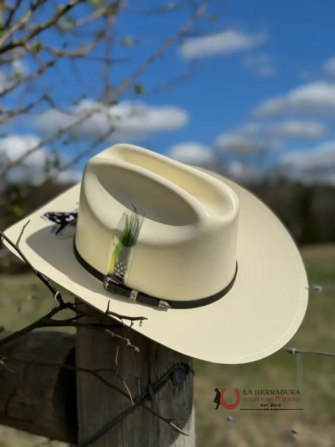 Cuernos Chuecos 5000X Limited Edition Straw Hat Ranchera Atejanada Tejana