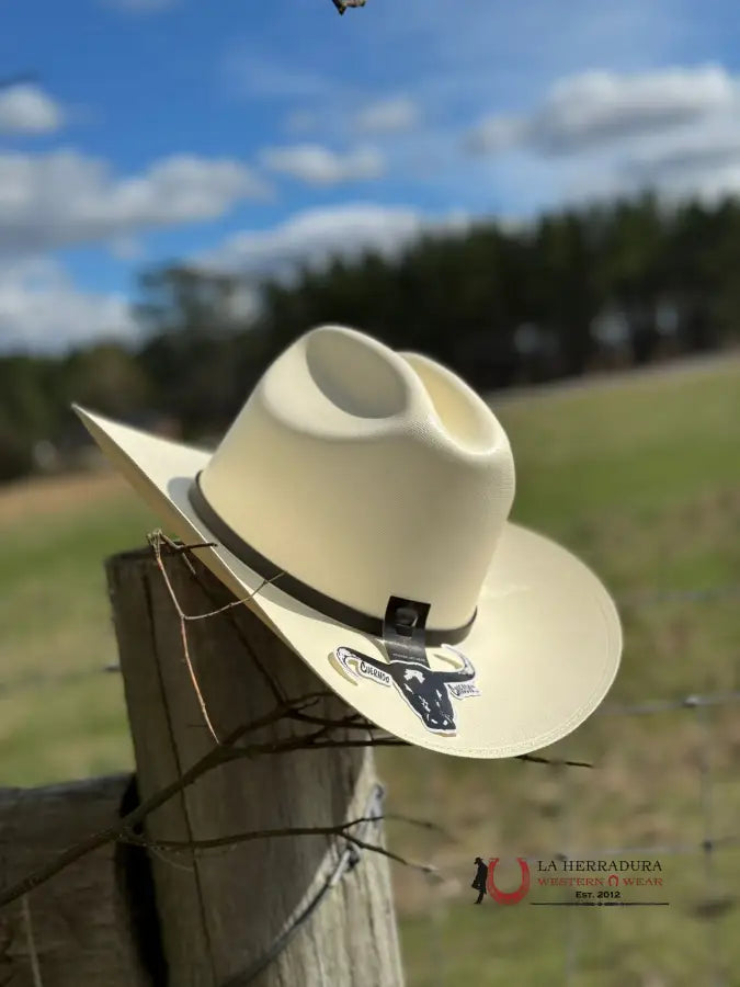 Cuernos Chuecos 5000X Limited Edition Straw Hat Ranchera Atejanada Tejana