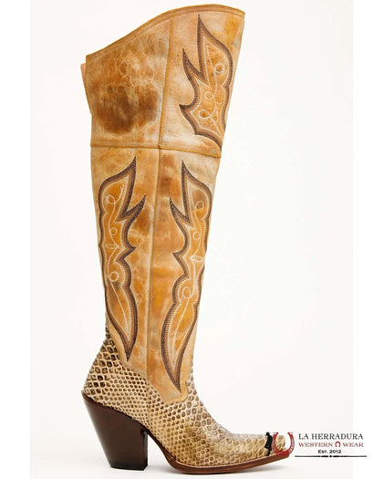 BOTA MUJER TANNER MARK TOP FANGO MARRÓN