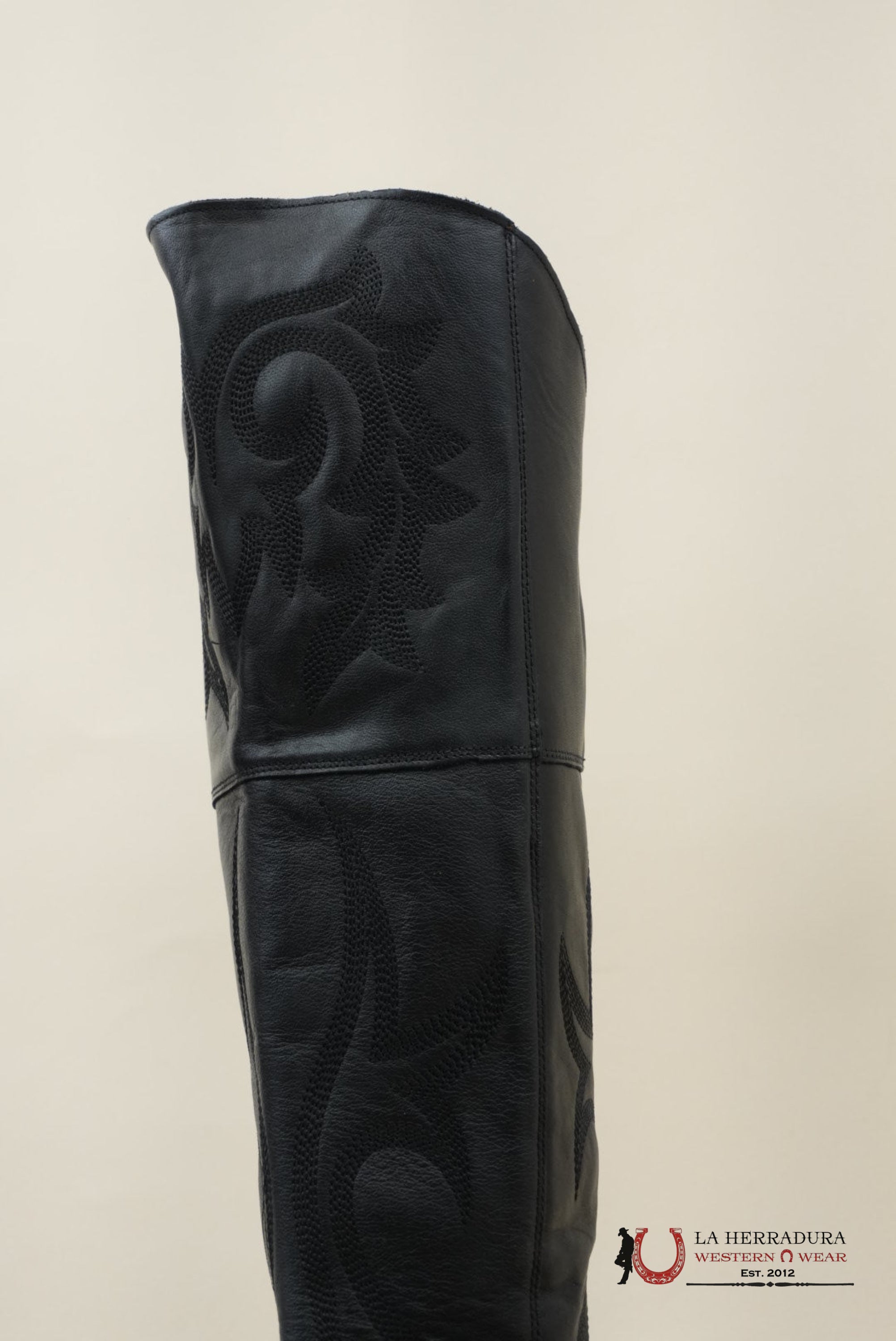 DAN POST JILTED BLACK LEGIT LEATHER SNIP TOE TALL BOOT WOMEN BOTAS MUJERES