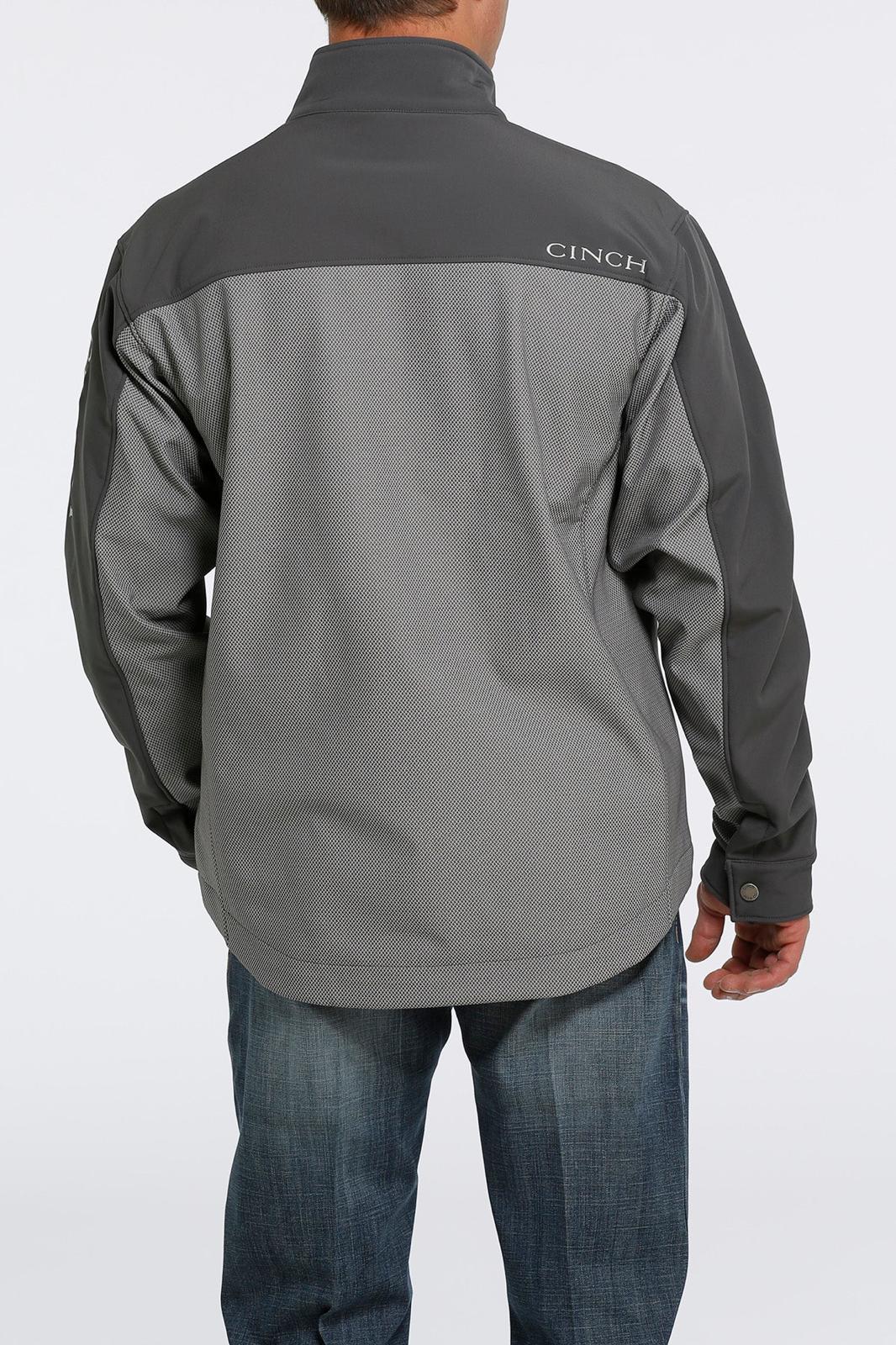 CINCH MENS BONDED CONCEALED CARRY JACKET- GREY 5001