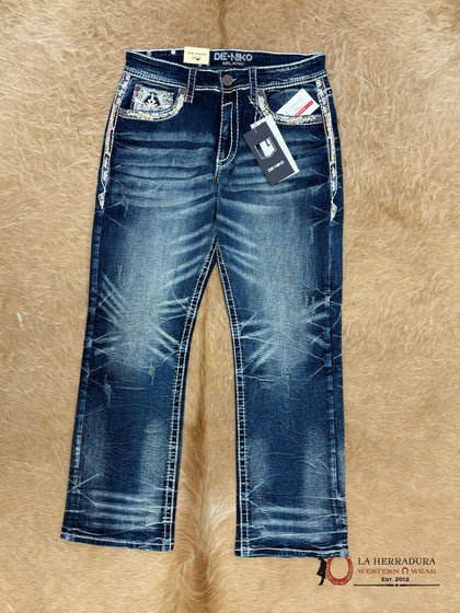 DE NIKO MENS JEANS SLIM STRAIGHT- DN-046