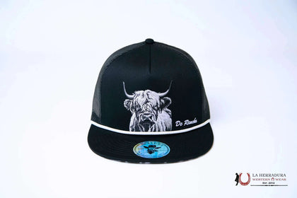 DE RANCHO BLACK Style 2012 LONGHORN negro HAT