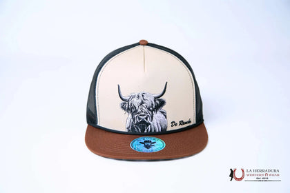 DE RANCHO BLACK Style 2013 LONGHORN cafe con negro  HAT