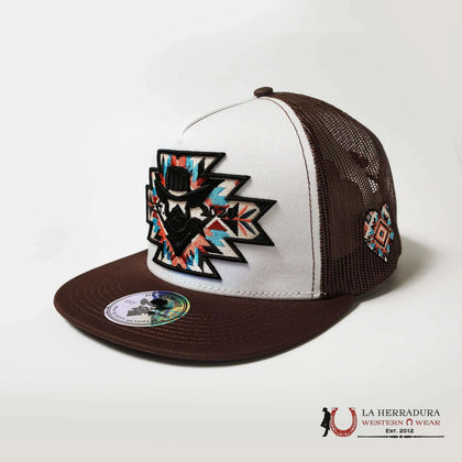 DE RANCHO BLACK Style 2015 cafe, blanco con negro  HAT