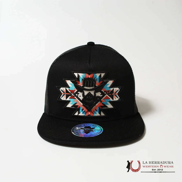 DE RANCHO BLACK Estilo 2017 negro con sombrero color canela