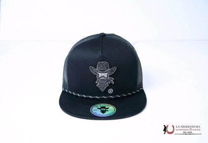 DE RANCHO BLACK Style 2023 negro adiamantado HAT