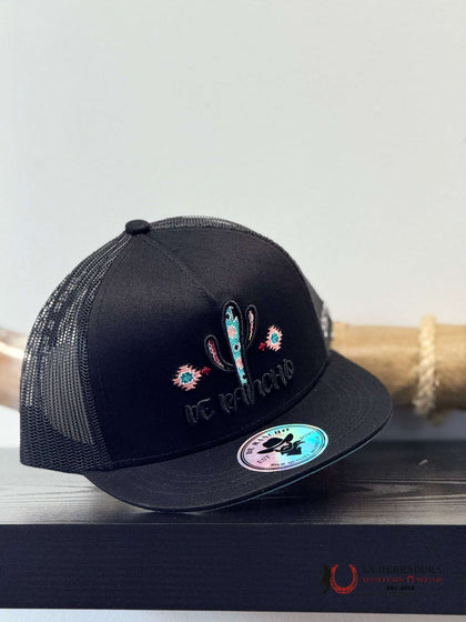 DE RANCHO kids Style 05 black de rancho HAT