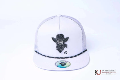 DE RANCHO WHITE Style 2013 blanco adiamantado HAT