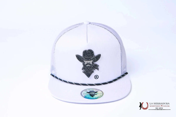 SOMBRERO DE RANCHO BLANCO adiamantado estilo 2013